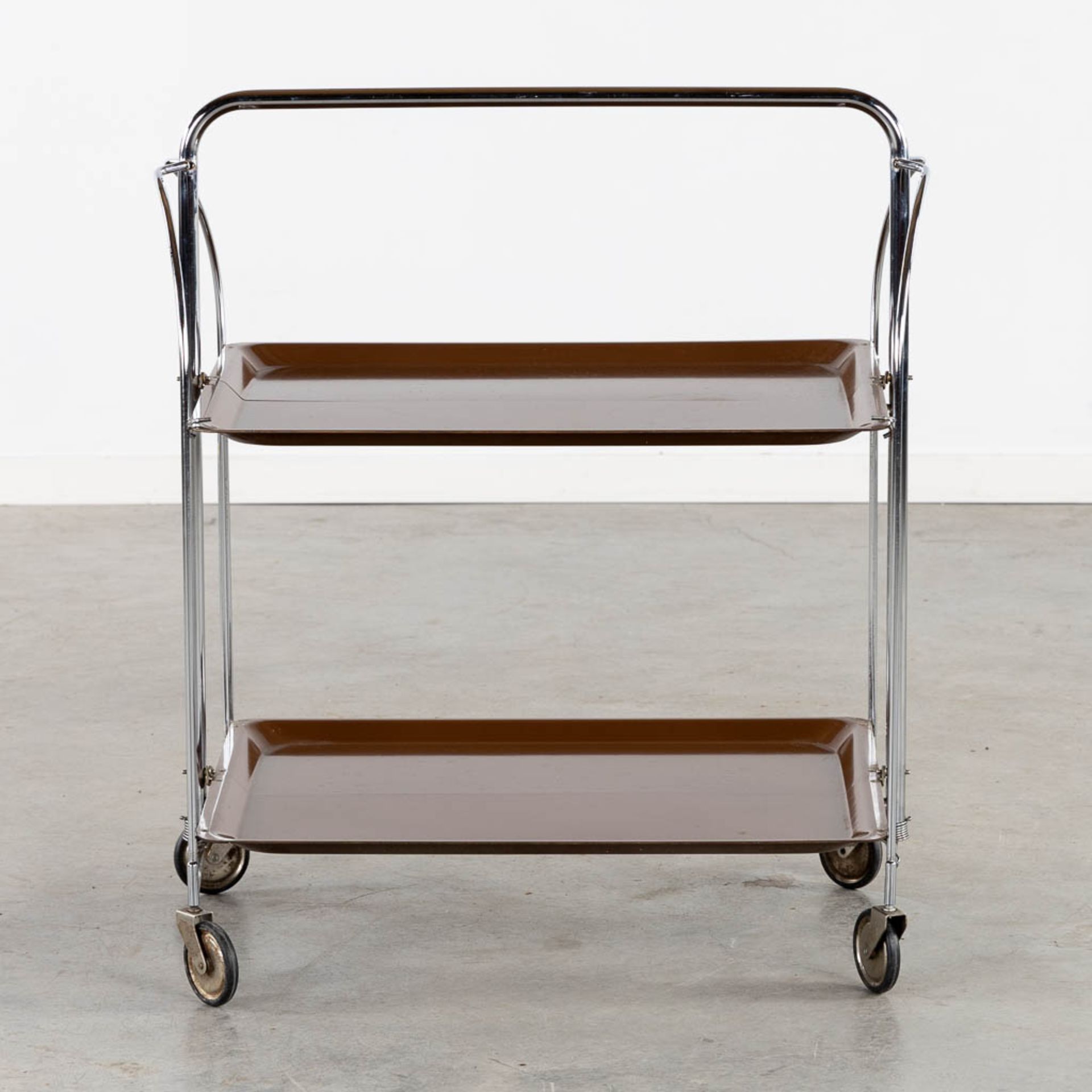Bremshey Gerlinol, a foldable serving cart. (L:41 x W:79 x H:78 cm) - Image 5 of 10