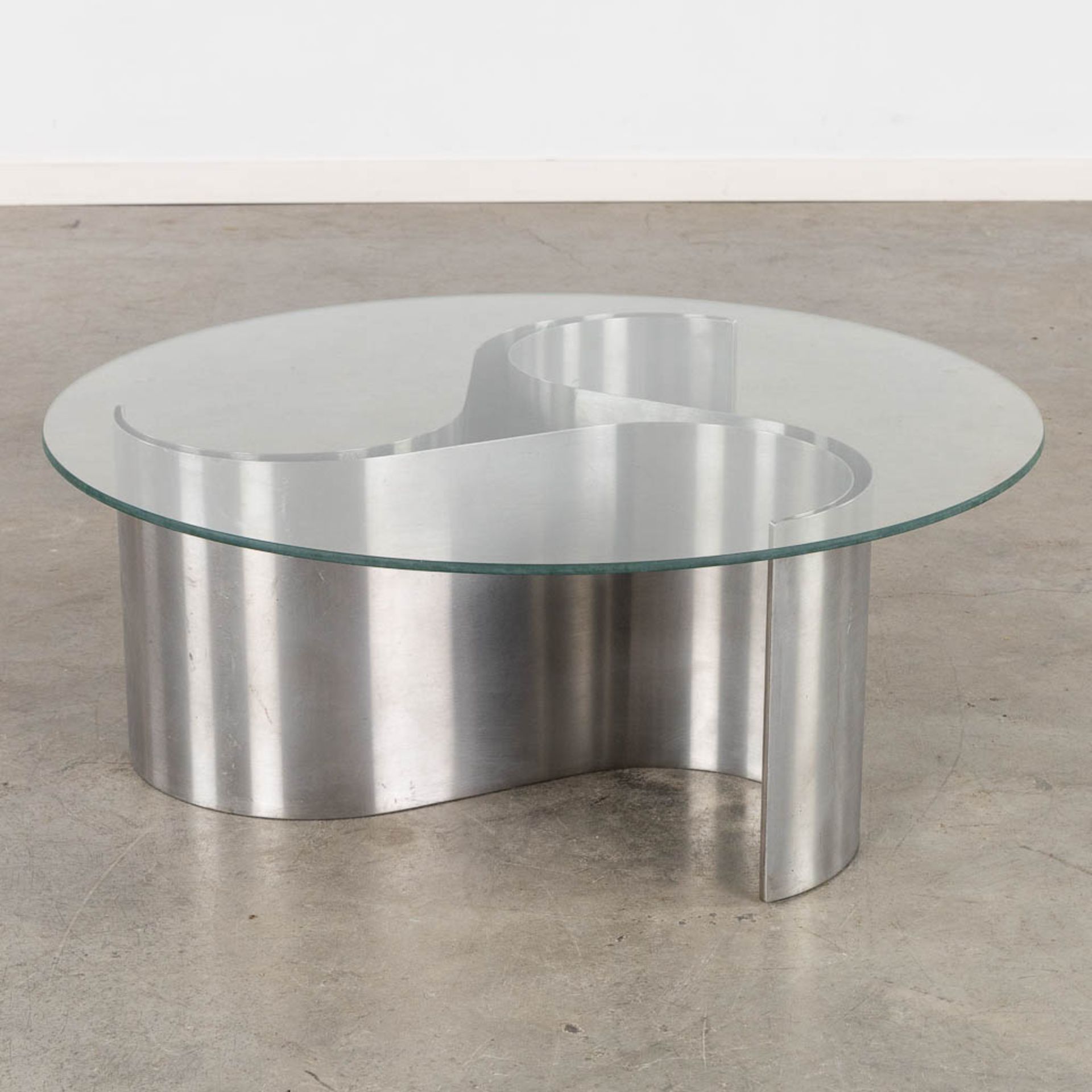 Patrice MAFFEI (1945) 'Comete' coffee table. (H:31 x D:82 cm) - Image 3 of 8