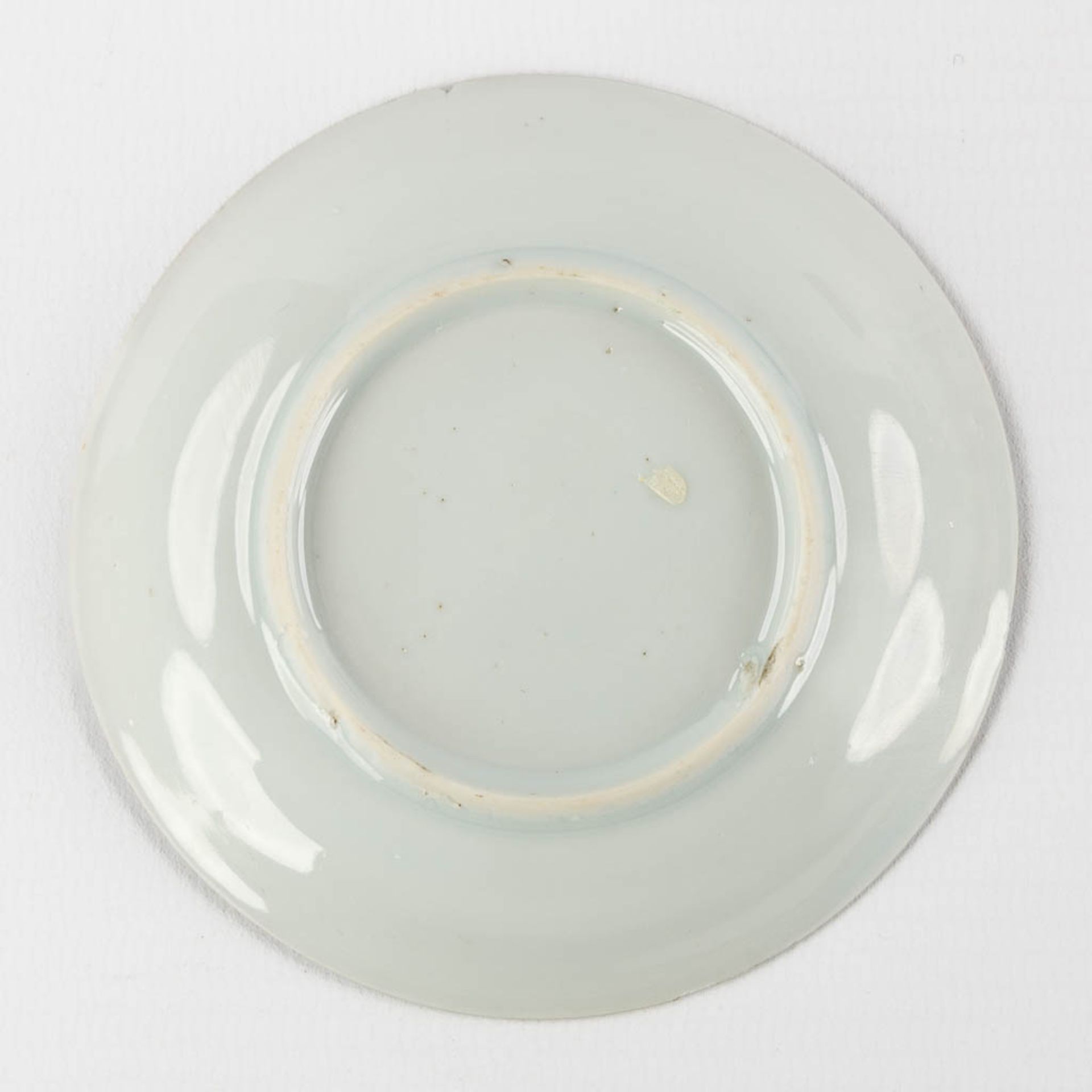 Seven cups and a saucer, Chinese porcelain, Kangxi, Yongzheng and Qianlong period. 18th C. (H:4,5 x - Image 4 of 13