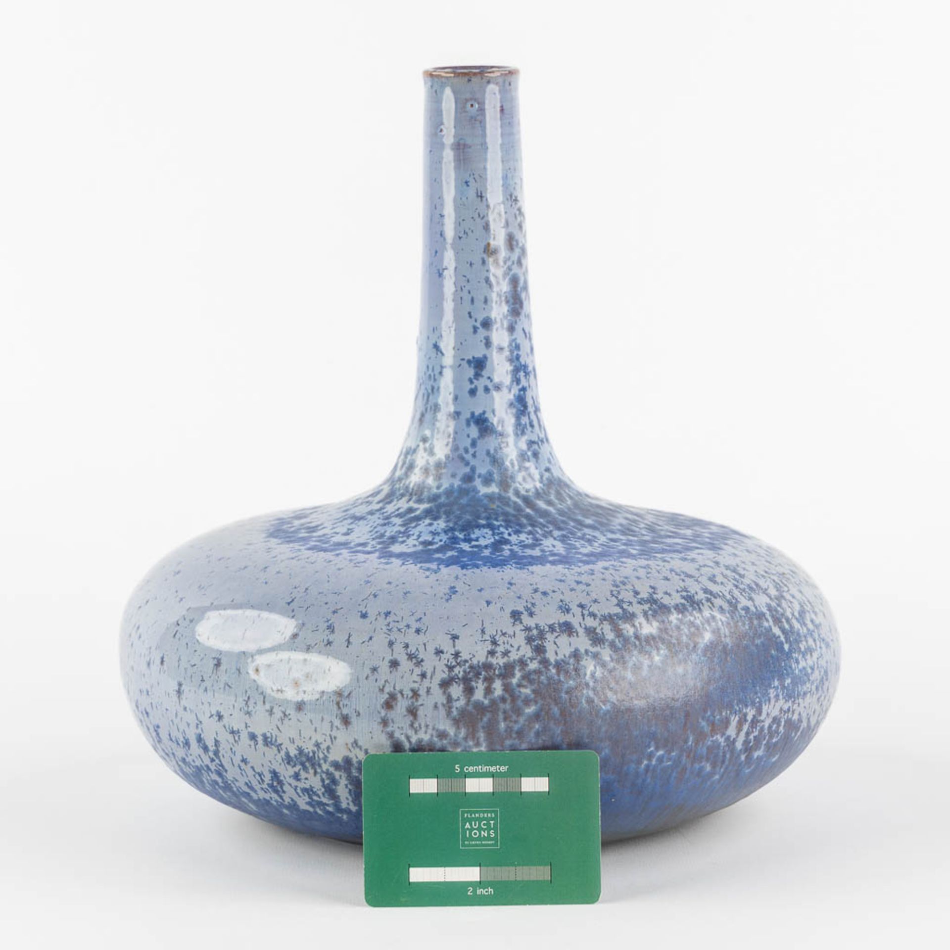 Antonio LAMPECCO (1932-2019) 'Vase' glazed ceramics. (H:29 x D:28 cm) - Bild 2 aus 12