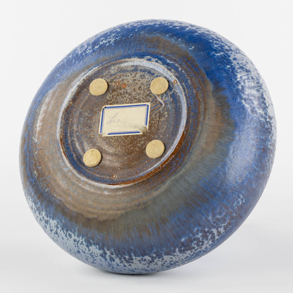 Antonio LAMPECCO (1932-2019) 'Vase' glazed ceramics. (H:29 x D:28 cm) - Image 7 of 12