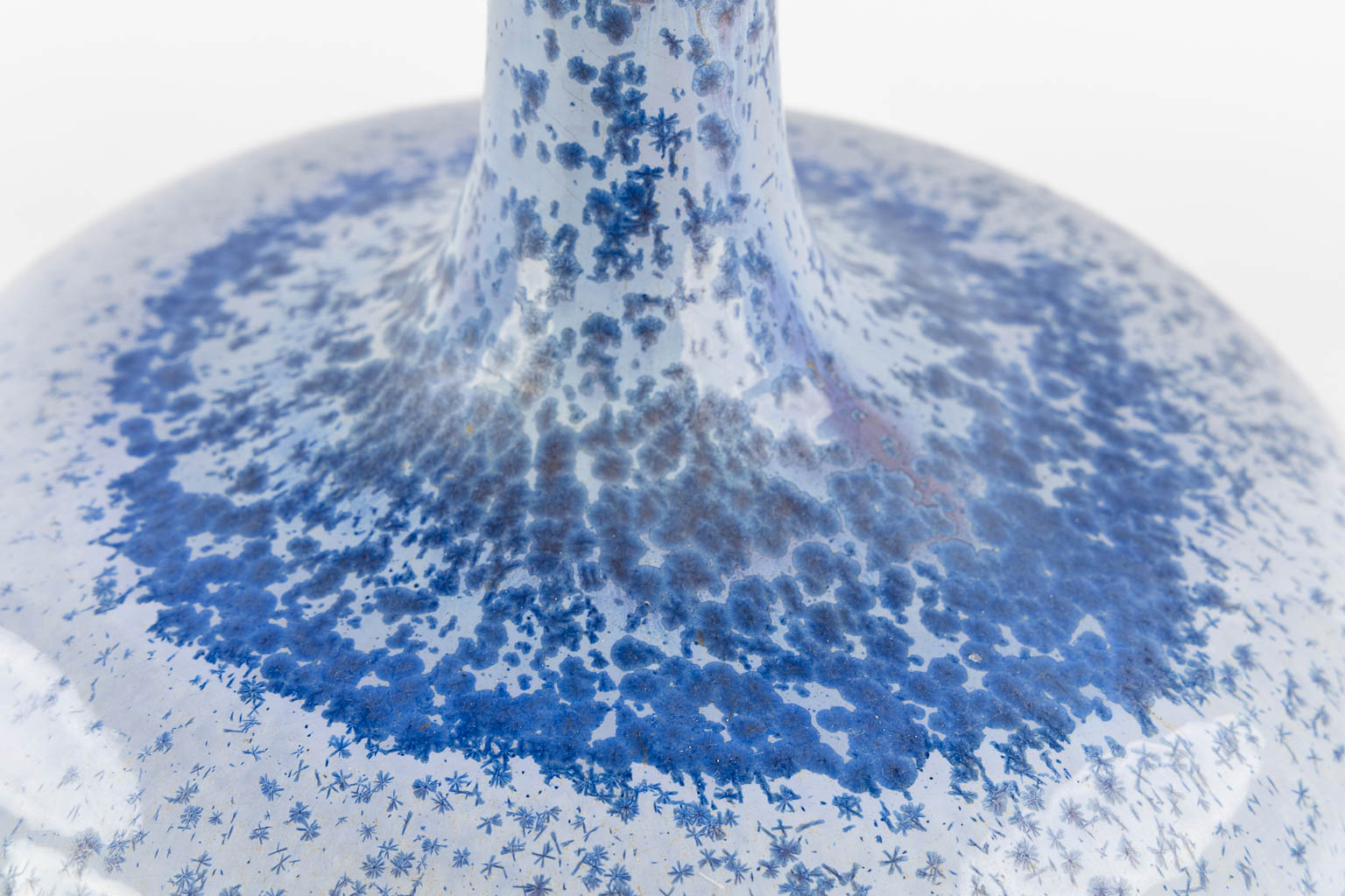 Antonio LAMPECCO (1932-2019) 'Vase' glazed ceramics. (H:29 x D:28 cm) - Image 11 of 12
