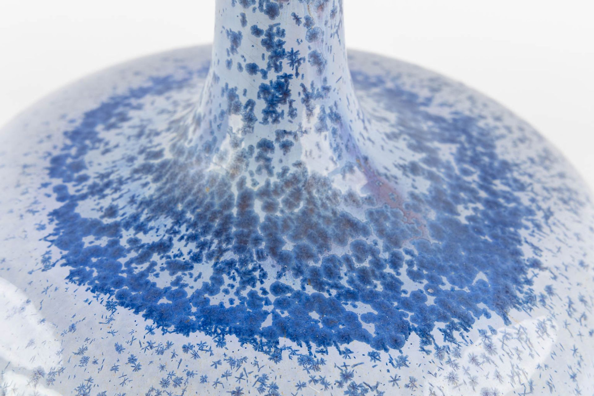 Antonio LAMPECCO (1932-2019) 'Vase' glazed ceramics. (H:29 x D:28 cm) - Bild 11 aus 12