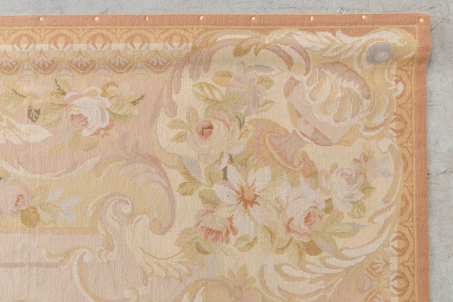 A pair of large Aubusson carpets. (L:304 x W:240 cm) - Image 9 of 21