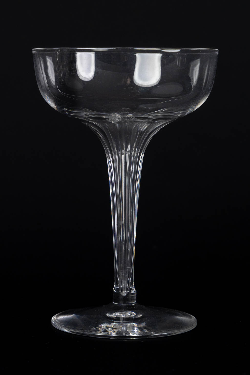 Val Saint Lambert and others, a large glass service. (H:20,1 cm) - Image 9 of 9