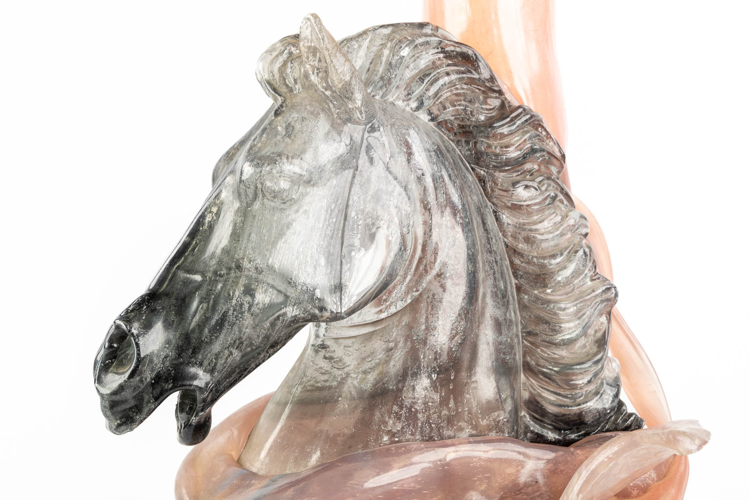 Rémo PINTUS (1938-2002) 'Horse Head'. (L:37 x W:42 x H:60 cm) - Image 9 of 11