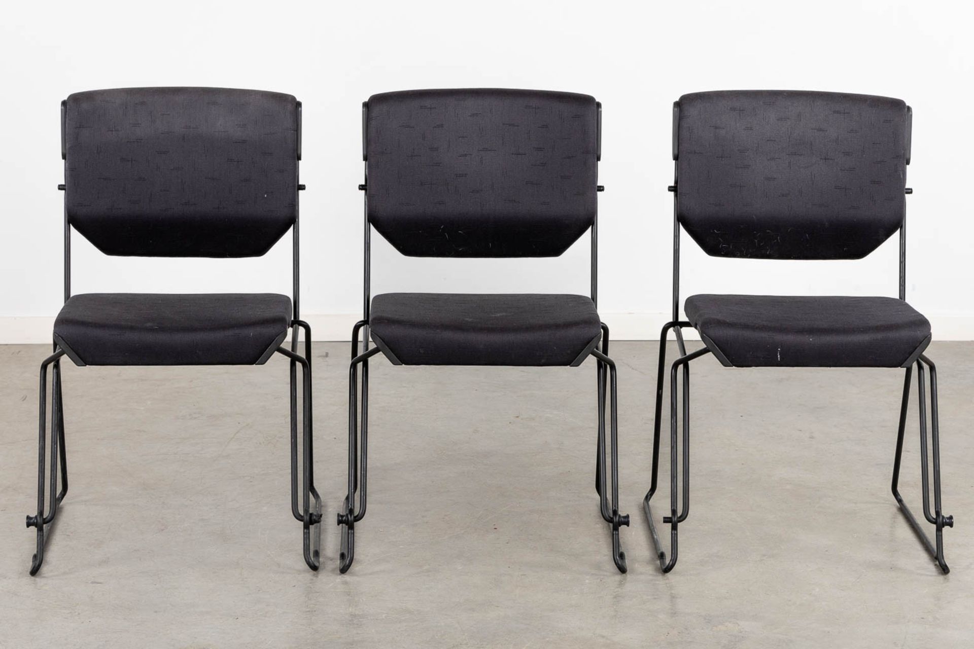 Albert STOLL (XX) Three Chairs, for Giroflex. (L:53 x W:53 x H:83 cm) - Bild 3 aus 11
