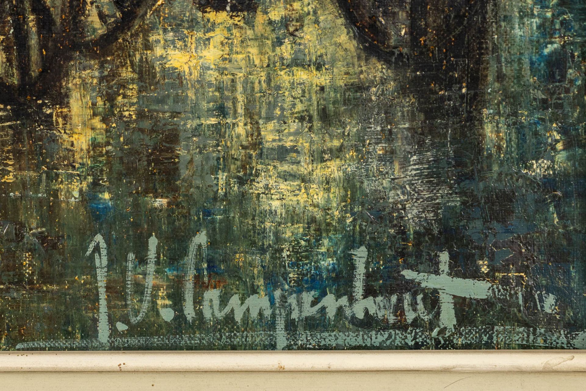 Jan VAN CAMPENHOUT (1907-1972) 'Paris'. (W:70 x H:60 cm) - Bild 5 aus 6