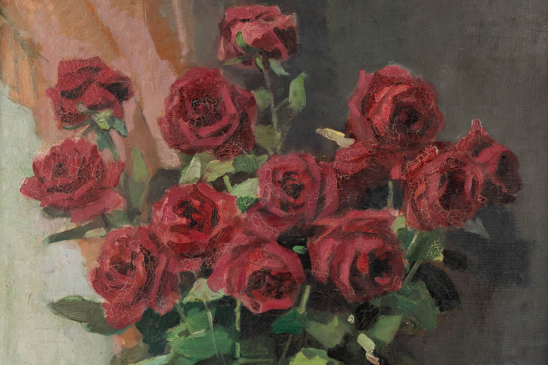 Cyprien BOULET (1877-1972) 'Flowers'. (W:60 x H:81 cm) - Bild 4 aus 6