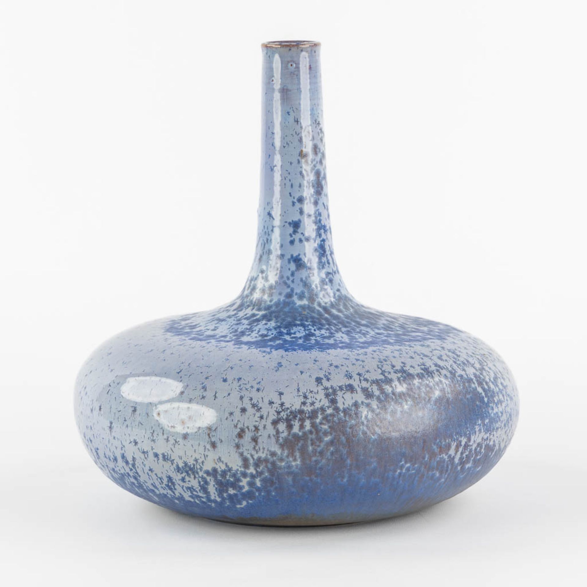 Antonio LAMPECCO (1932-2019) 'Vase' glazed ceramics. (H:29 x D:28 cm) - Bild 3 aus 12