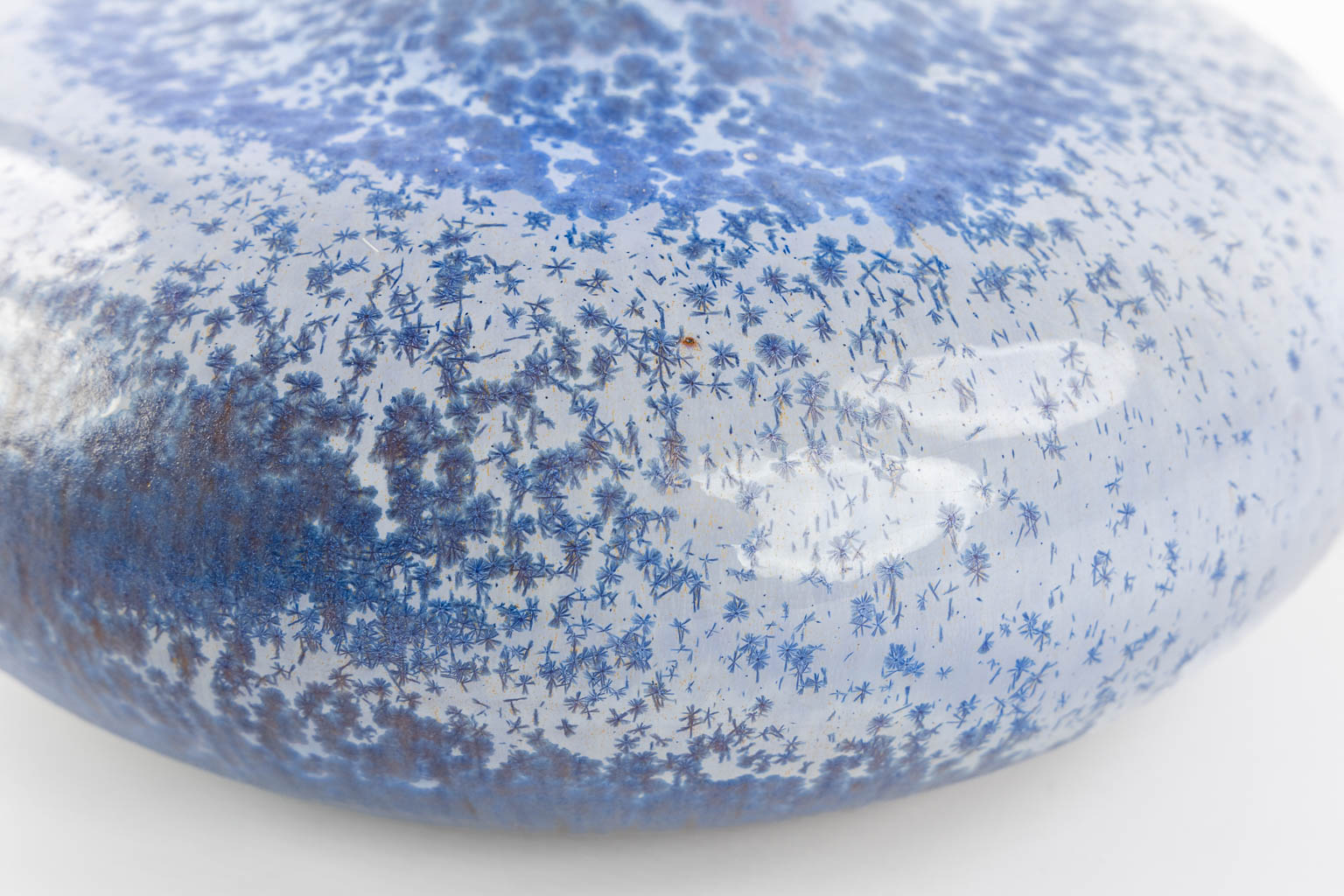 Antonio LAMPECCO (1932-2019) 'Vase' glazed ceramics. (H:29 x D:28 cm) - Image 12 of 12