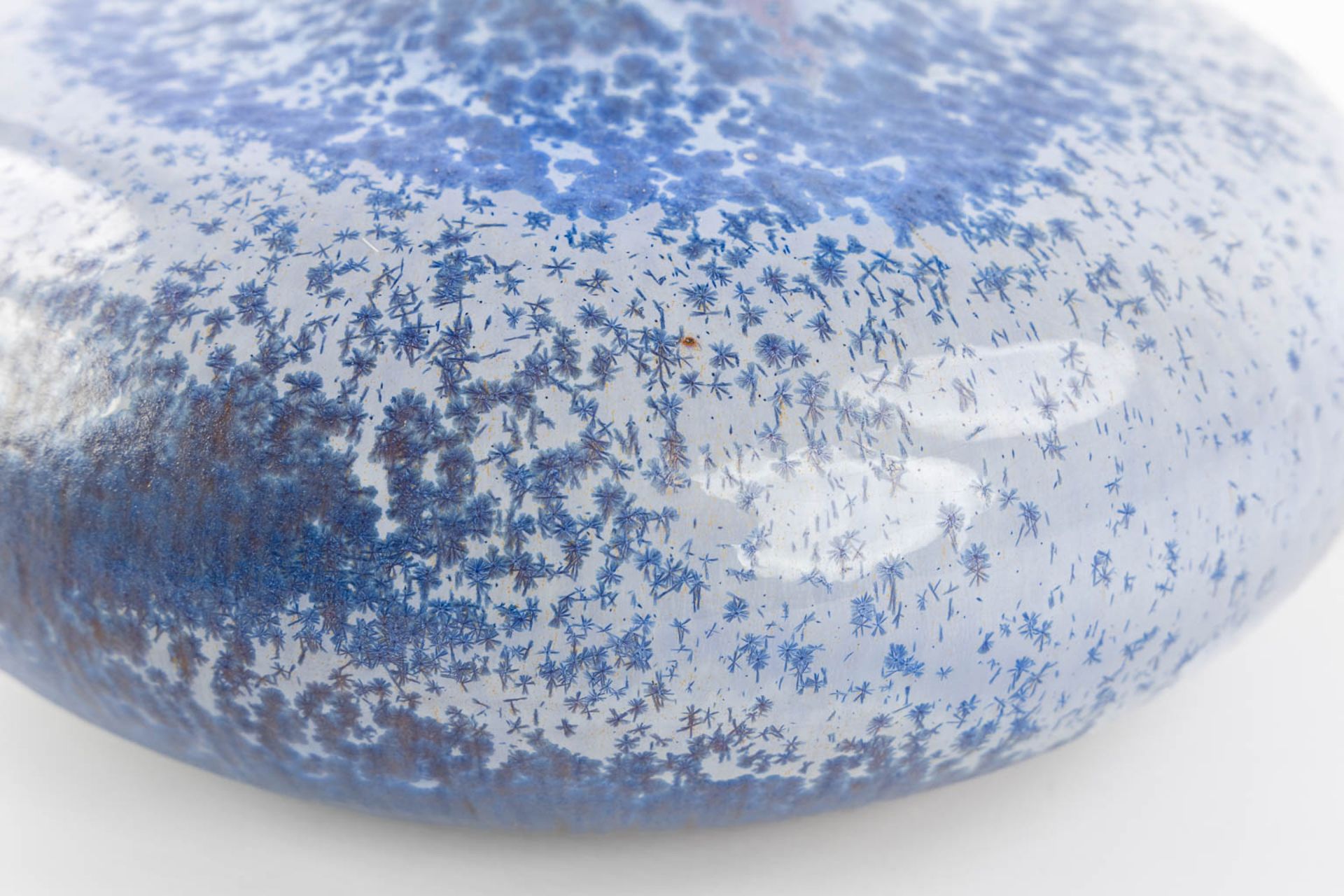 Antonio LAMPECCO (1932-2019) 'Vase' glazed ceramics. (H:29 x D:28 cm) - Bild 12 aus 12