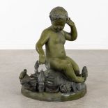 After Auguste MOREAU (1834-1917) 'Fountain'. (H:75 x D:64 cm)