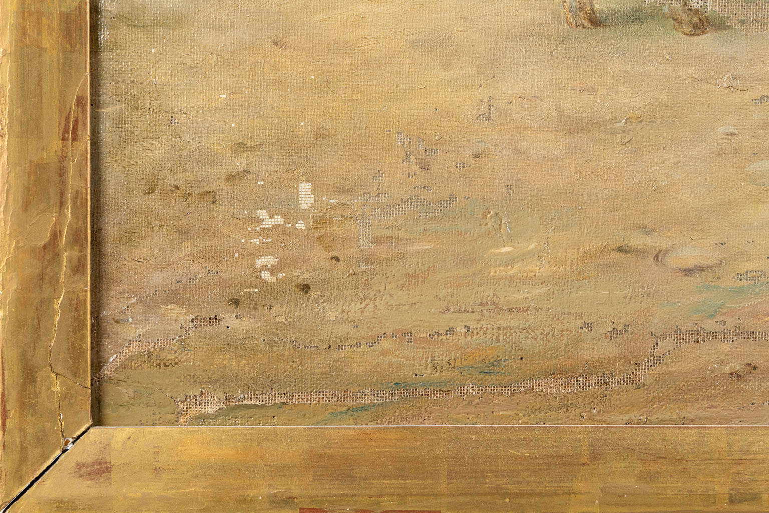 August 'SEDLACEK' STEPHAN (1868-1936) 'Preparing for the hunt'. (W:142 x H:98 cm) - Image 12 of 13