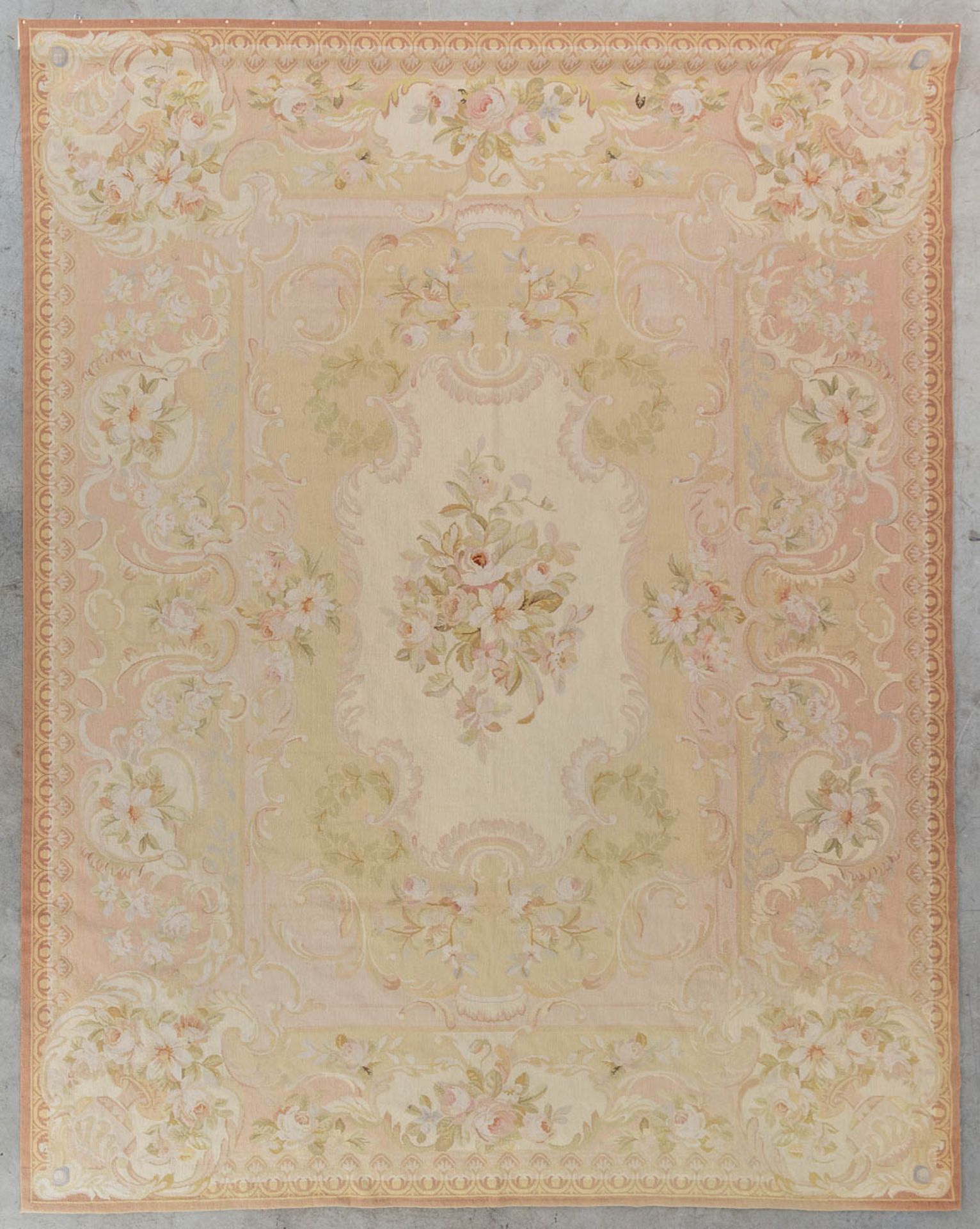 A pair of large Aubusson carpets. (L:304 x W:240 cm) - Bild 14 aus 21