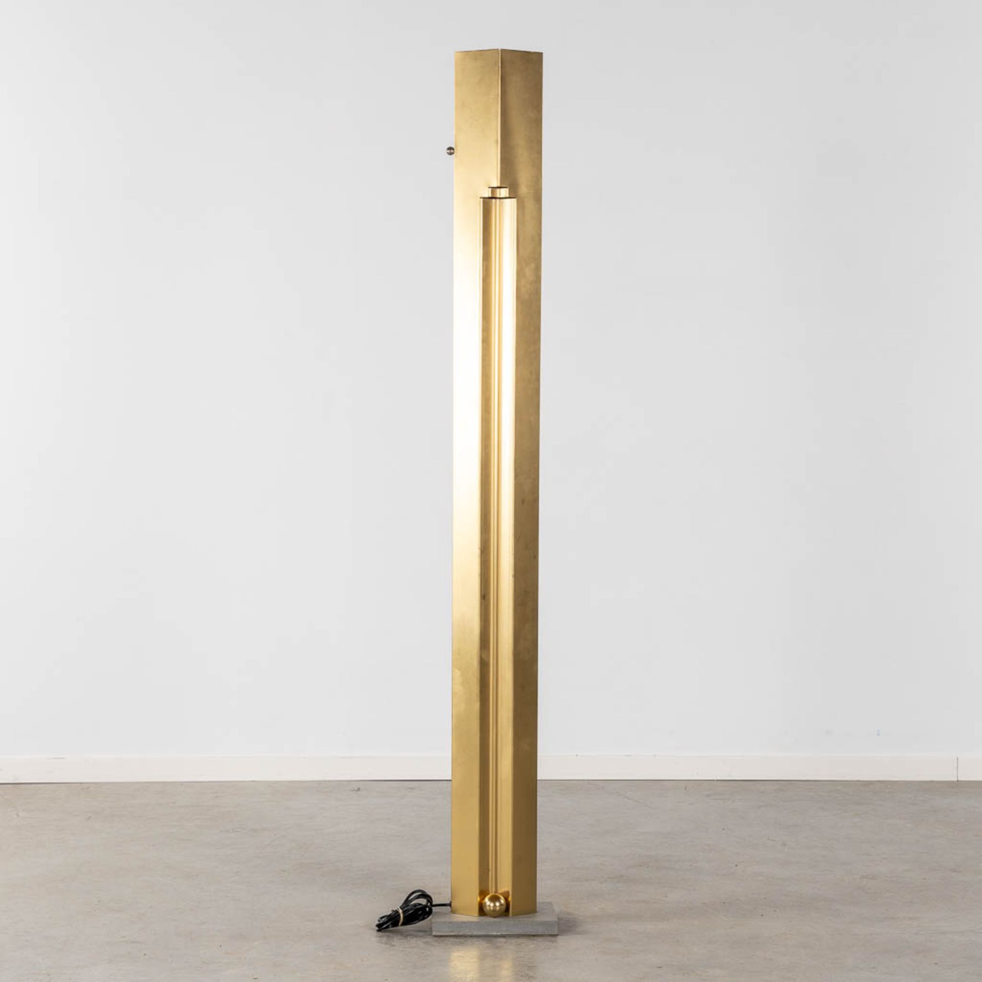 Kazuhide TAKAHAMA (1930-2010) 'Totem' a floor lamp, Sirrah, 1981. (L:19 x W:26 x H:181 cm)