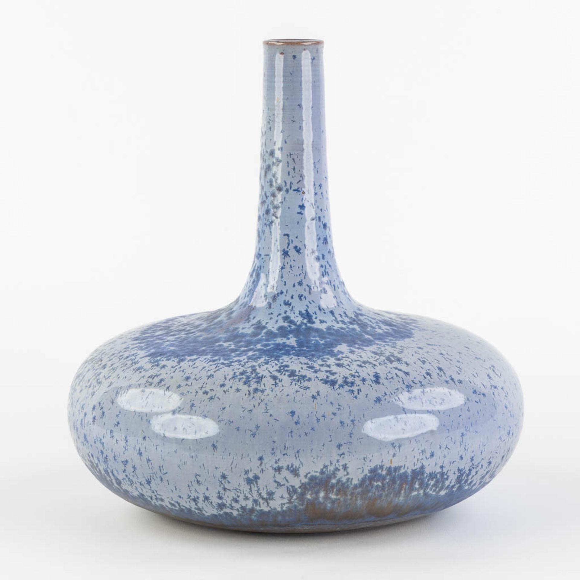 Antonio LAMPECCO (1932-2019) 'Vase' glazed ceramics. (H:29 x D:28 cm) - Bild 4 aus 12