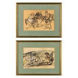 Maurice DUPUIS (1882-1959) 'Watercolour drawings'. (W:32 x H:21 cm)