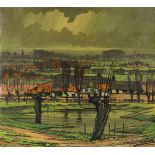 Achille VAN SASSENBROUCK (1886-1979) 'Poelberg' circa 1954. (W:90 x H:80 cm)