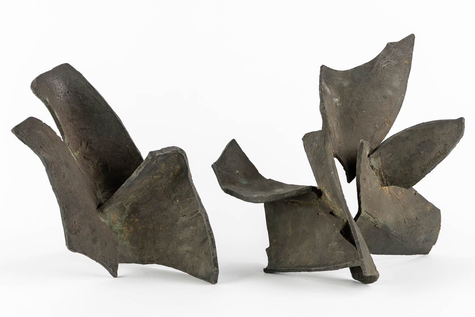 Lea DECAESTECKER (1933-2013) 'Sculptures'. (L:30 x W:40 x H:34,5 cm) - Image 3 of 10