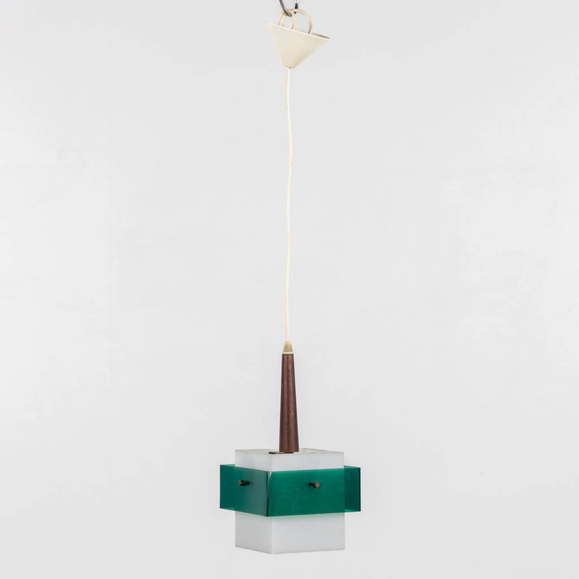 Luigi MASSONI (1930-2013) 'Marconi' Acrylic, wood and metal. 1962. (L:19 x W:19 x H:40 cm) - Image 3 of 6