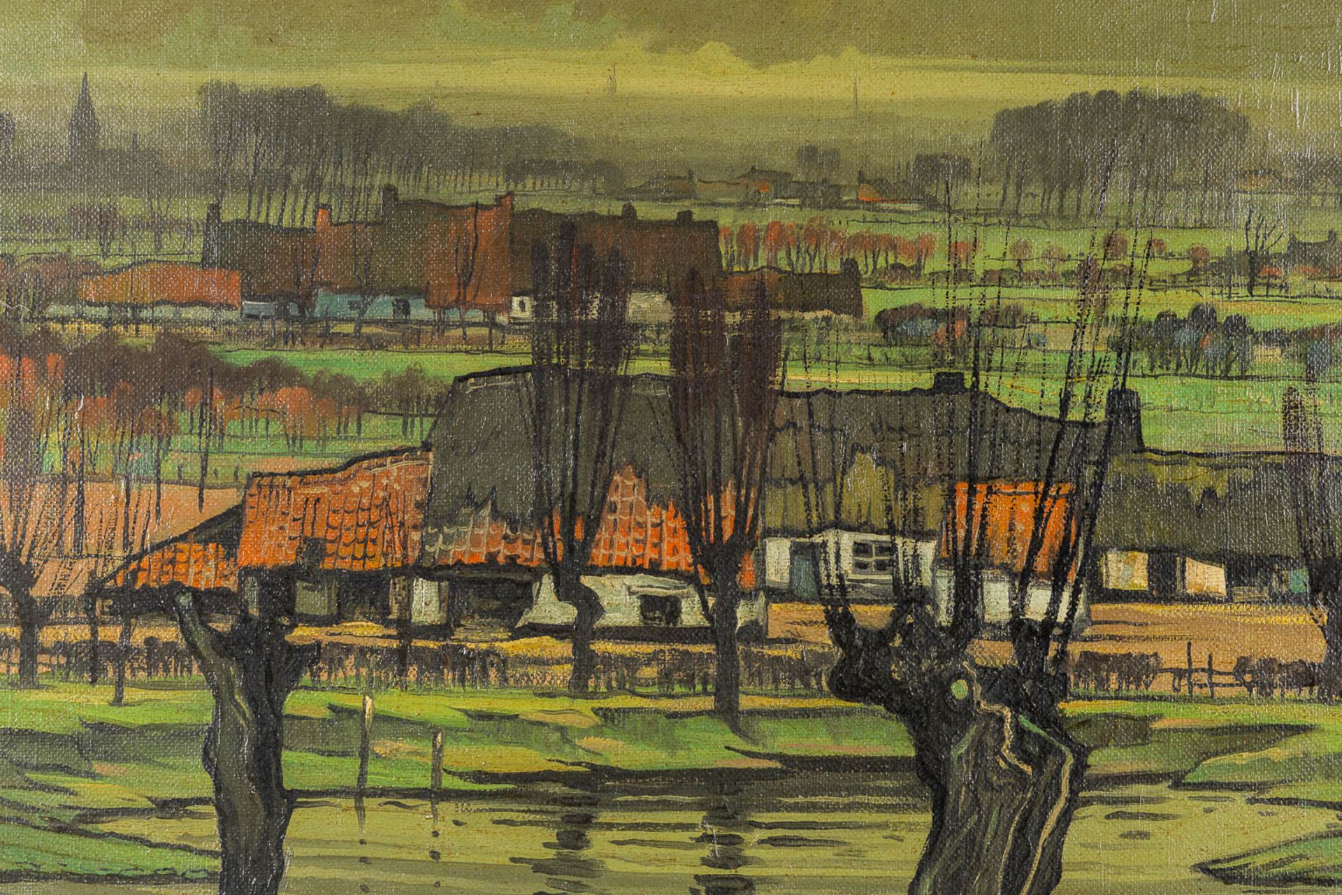 Achille VAN SASSENBROUCK (1886-1979) 'Poelberg' circa 1954. (W:90 x H:80 cm) - Bild 4 aus 7