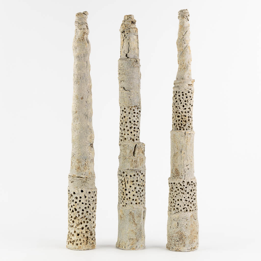 Pia MANU (XX) 'Three Decorative sculptures'. (H:73 cm) - Image 4 of 9