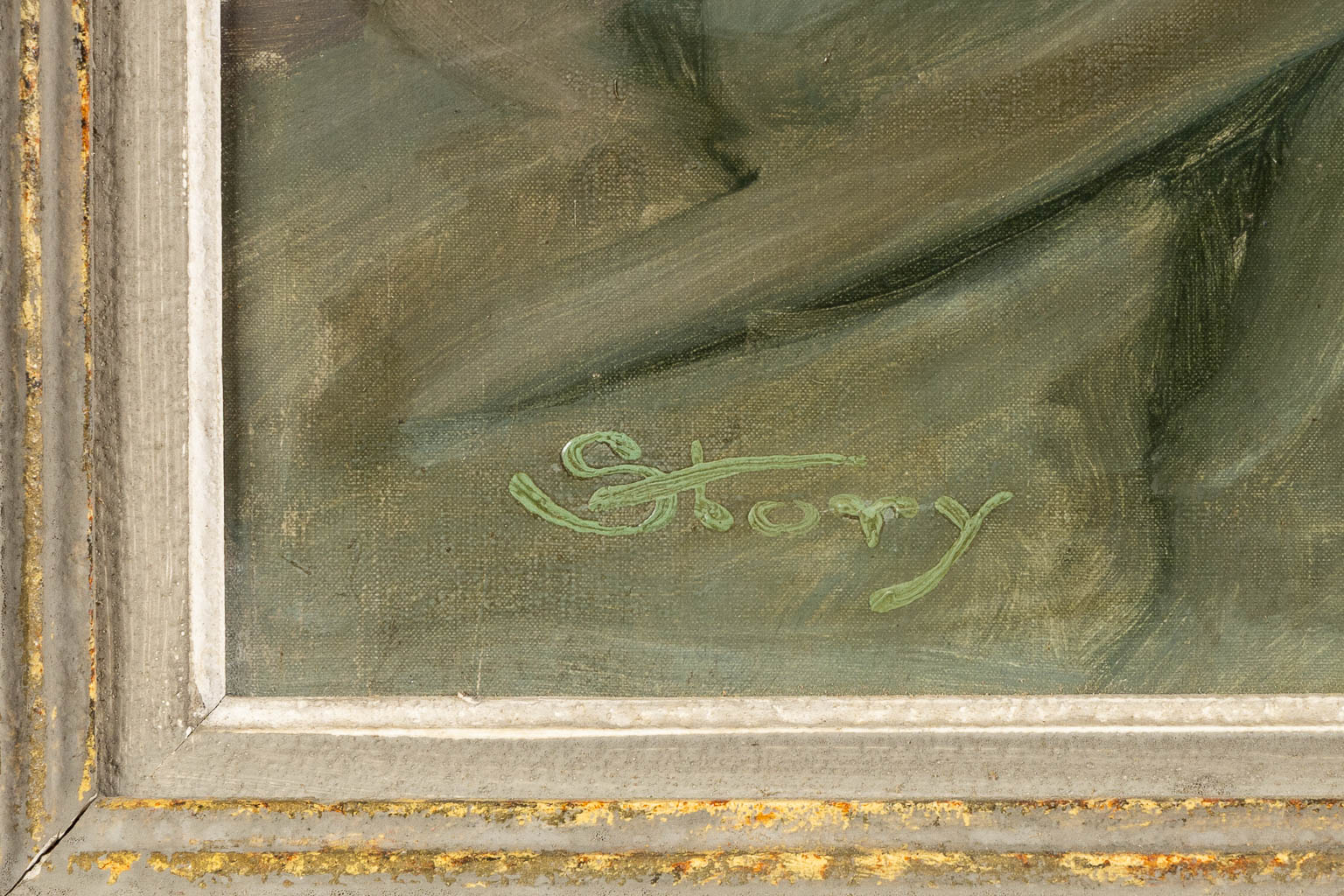 José STORIE (1899-1961) 'Arums Et Tulipes'. (W:81 x H:71 cm) - Image 5 of 7