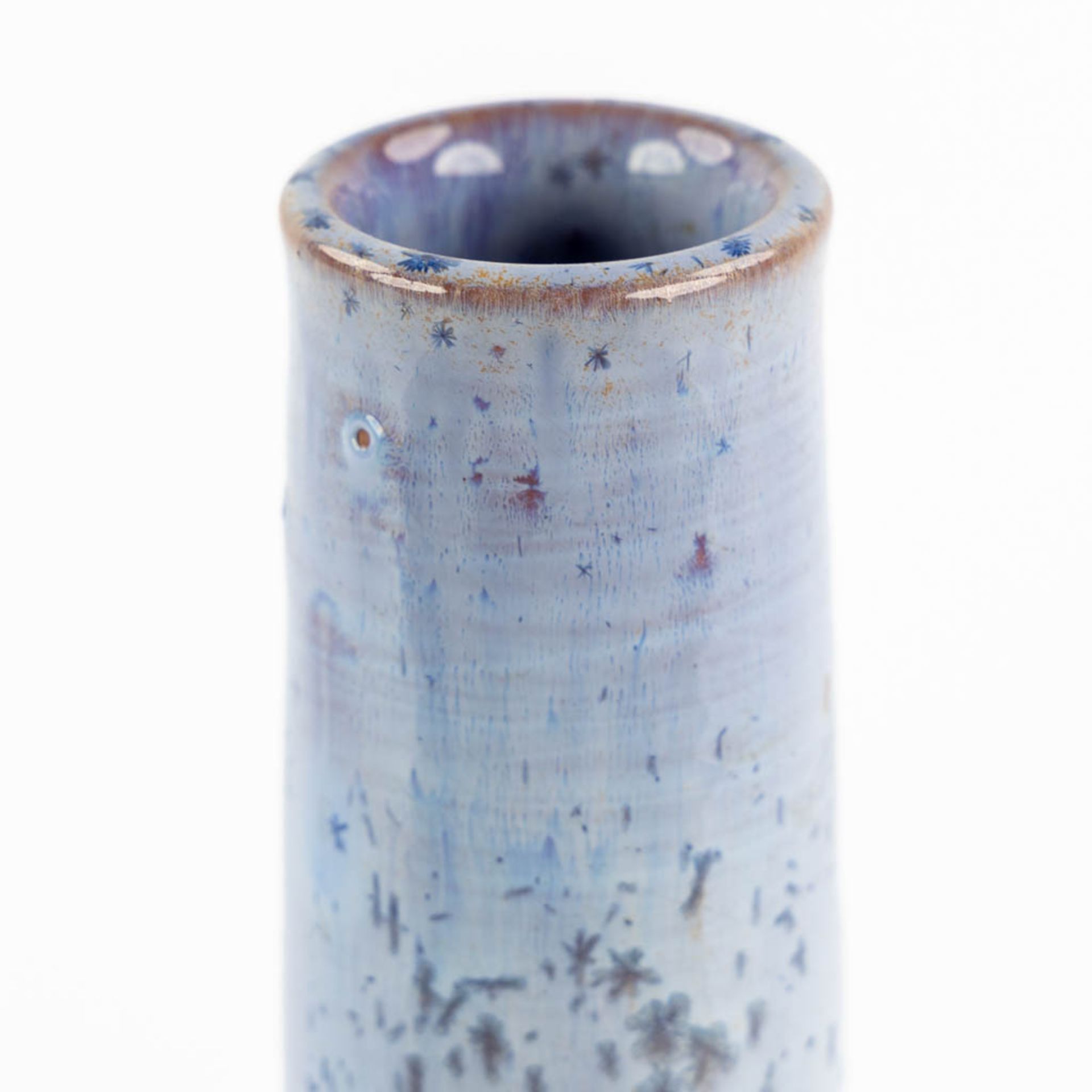 Antonio LAMPECCO (1932-2019) 'Vase' glazed ceramics. (H:29 x D:28 cm) - Bild 10 aus 12