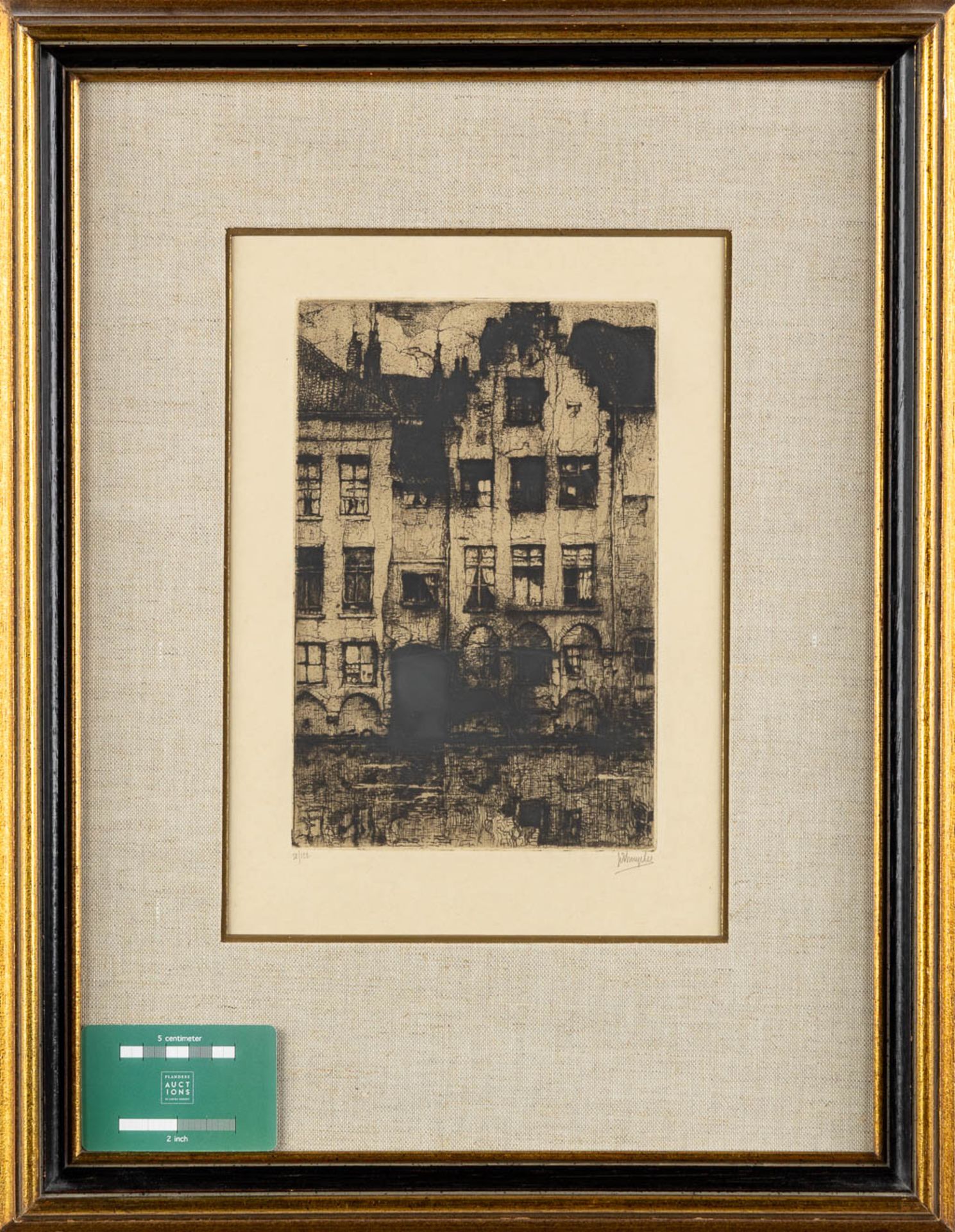 Jules DE BRUYCKER (1870-1945) 'Two etchings'. (W:15,8 x H:24 cm) - Bild 2 aus 11