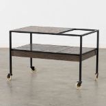 Herbert HIRCHE (1910-2002) 'Bar Cart'. (L:44 x W:75 x H:49 cm)