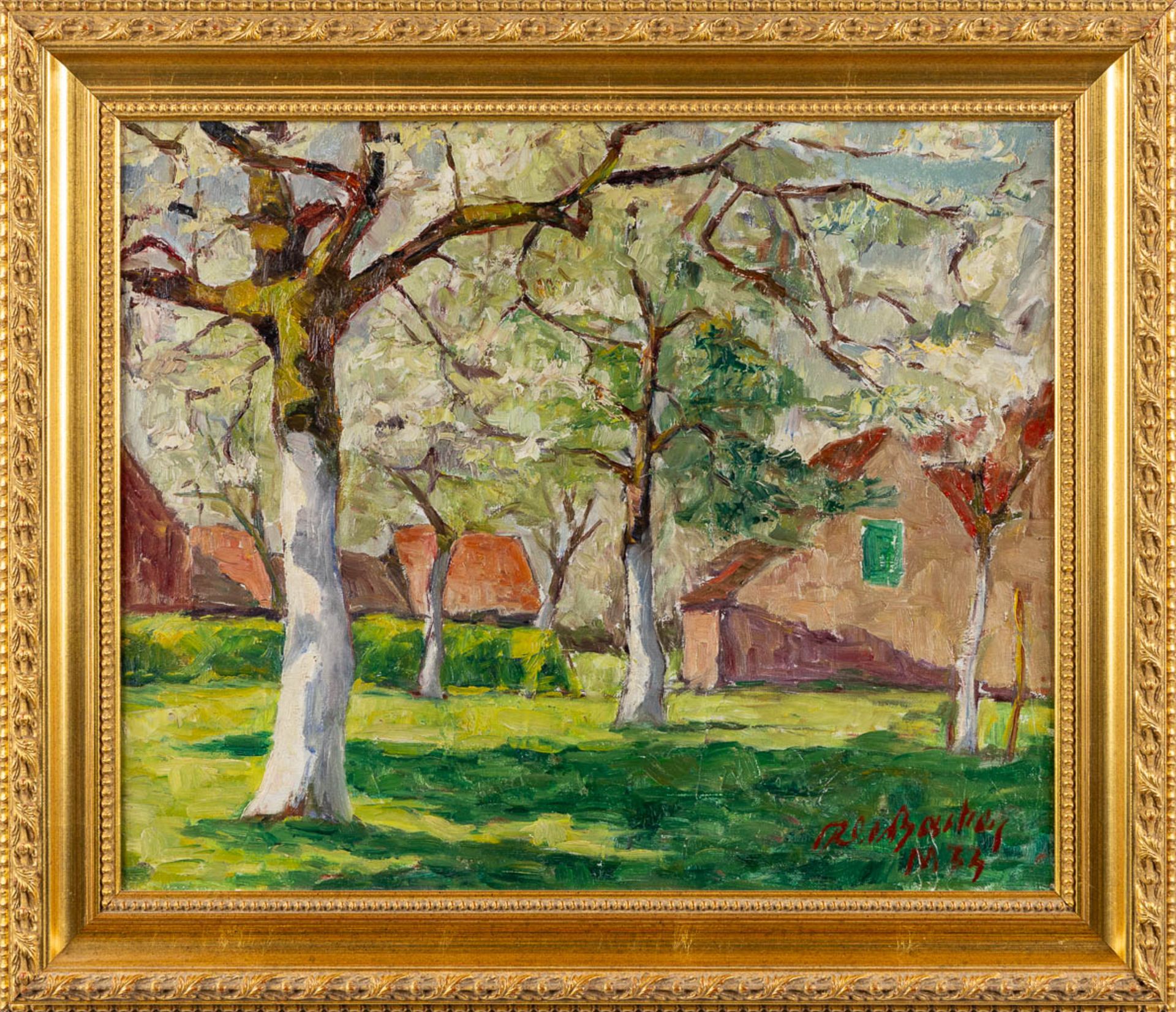 Roger DE BACKER (1897-1984) 'Spring' 1934. (W:60 x H:50 cm)