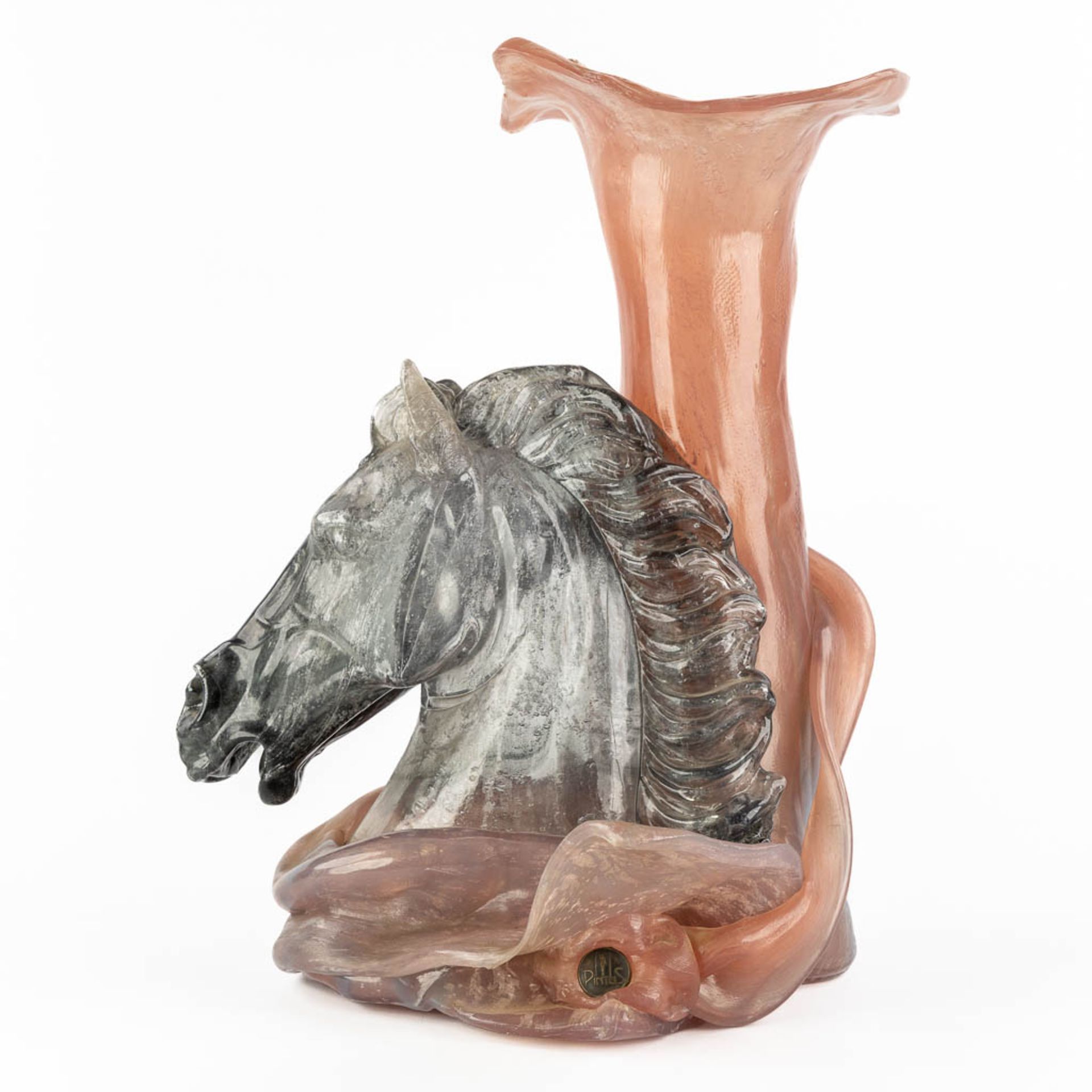 Rémo PINTUS (1938-2002) 'Horse Head'. (L:37 x W:42 x H:60 cm) - Bild 3 aus 11