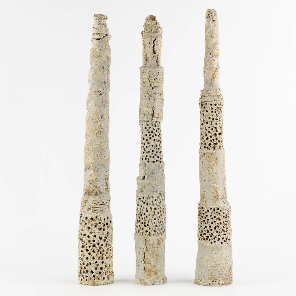 Pia MANU (XX) 'Three Decorative sculptures'. (H:73 cm) - Image 5 of 9