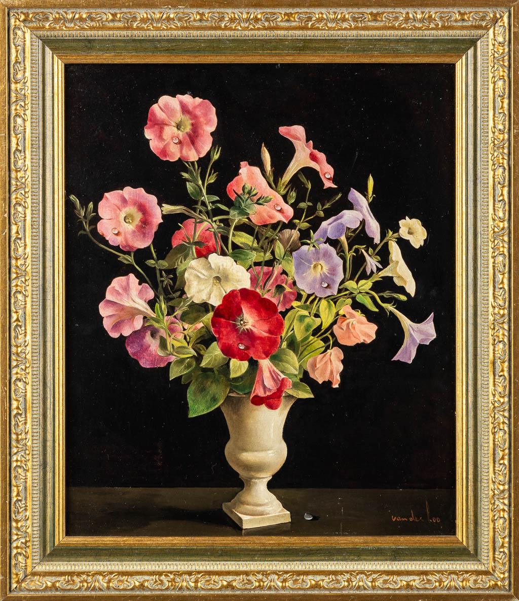 Jan VAN DER LOO (1908-1978) 'Flower Vase'. (W:38 x H:45,5 cm) - Image 3 of 7