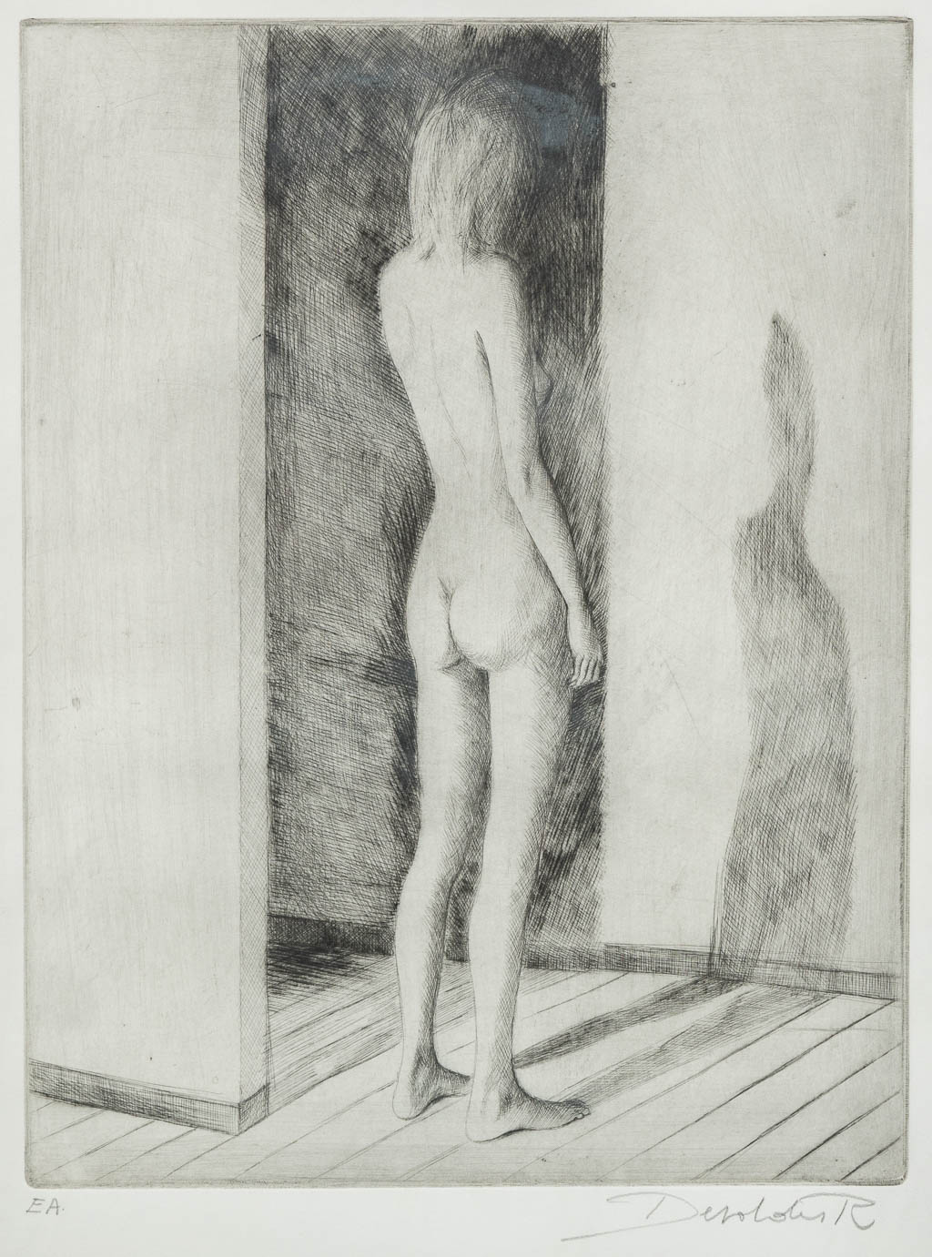 Roland DEVOLDER (1938) 'Four Etchings'. (W:34,5 x H:49,5 cm) - Image 7 of 17