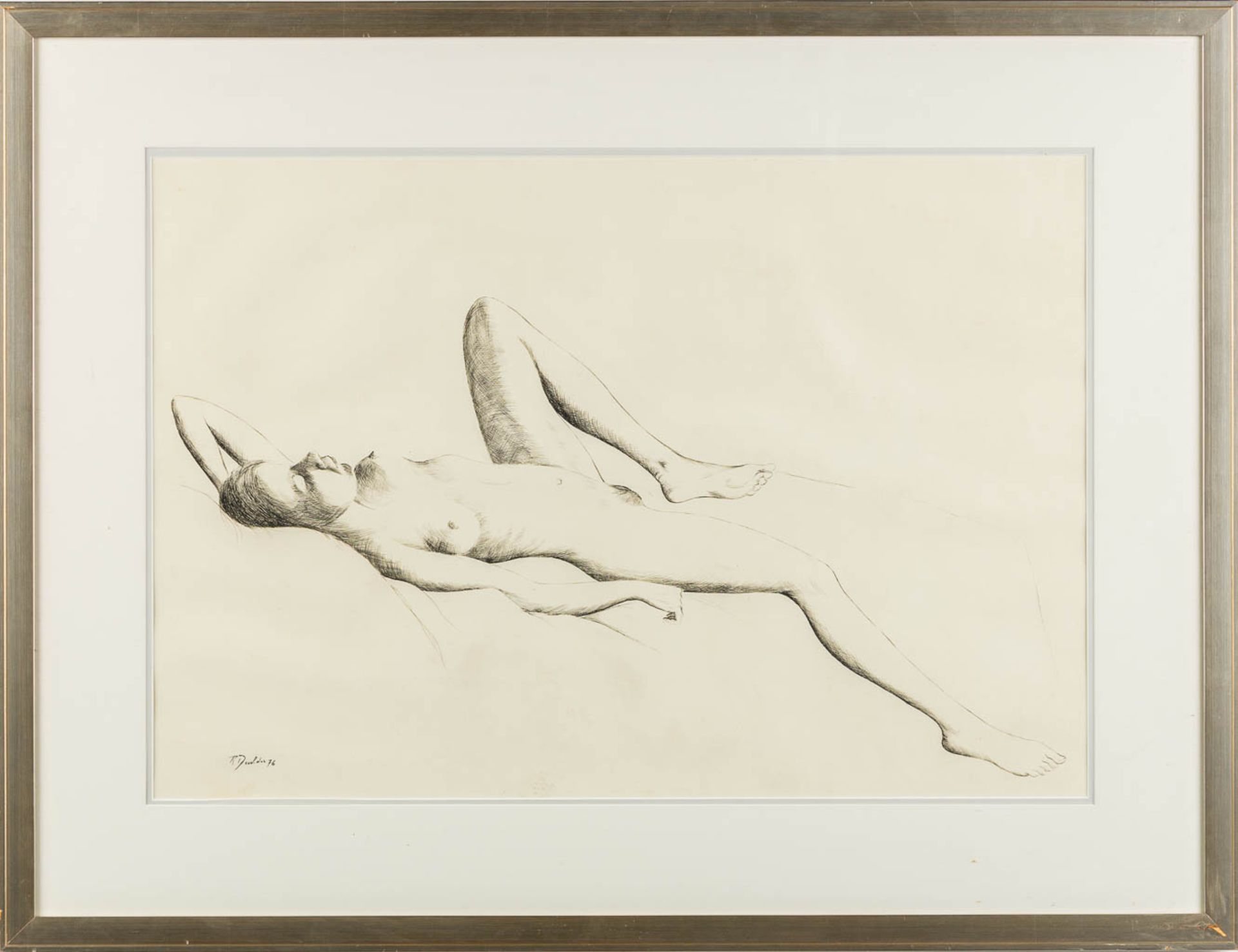 Roland DEVOLDER (1938) 'Drawing and a coloured etching'. (W:68 x H:47 cm) - Bild 3 aus 10