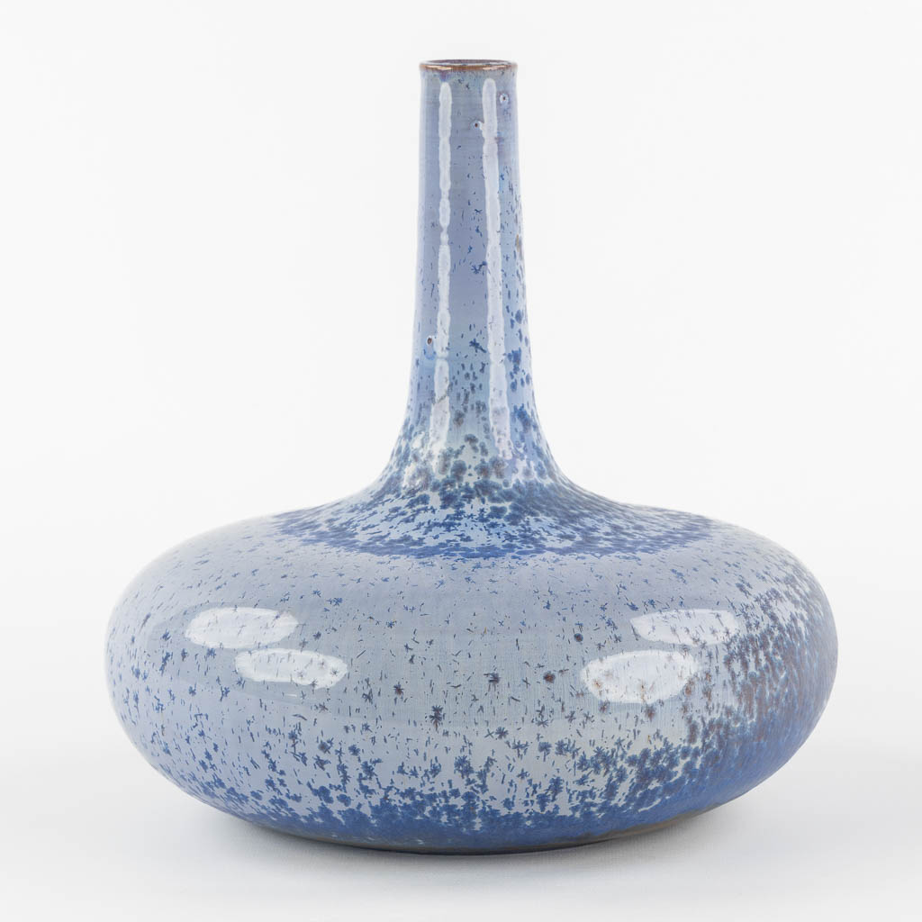 Antonio LAMPECCO (1932-2019) 'Vase' glazed ceramics. (H:29 x D:28 cm) - Image 6 of 12