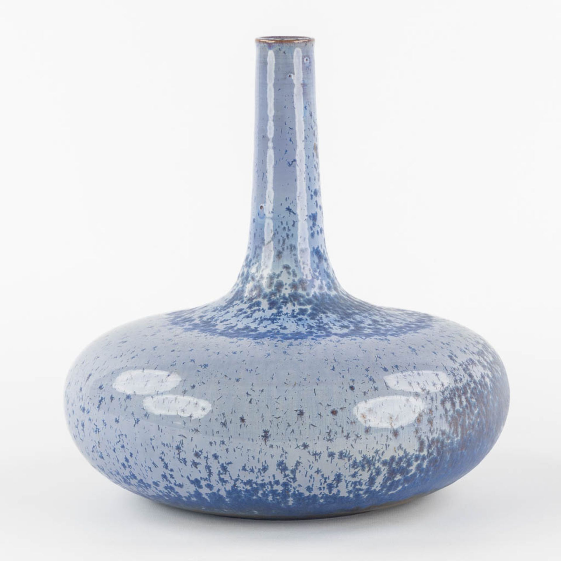 Antonio LAMPECCO (1932-2019) 'Vase' glazed ceramics. (H:29 x D:28 cm) - Bild 6 aus 12