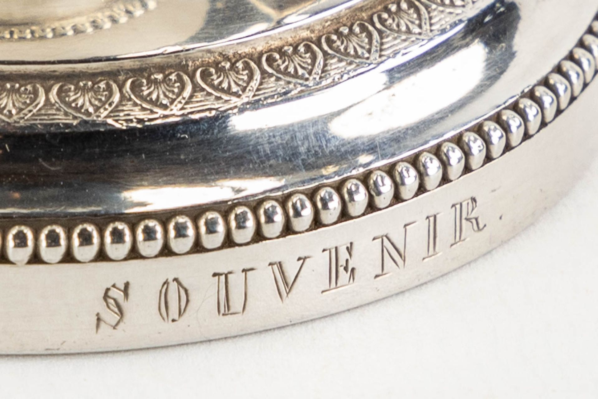 Carolus De Pape (1763-1840) 'Pitcher' silver, Bruges, Belgium, circa 1832 and 1840. (L:8 x W:13 x H: - Image 10 of 11