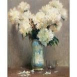 Jacques BILLE (1880-c.1943) 'Flowers' 1920. (W:50 x H:61 cm)