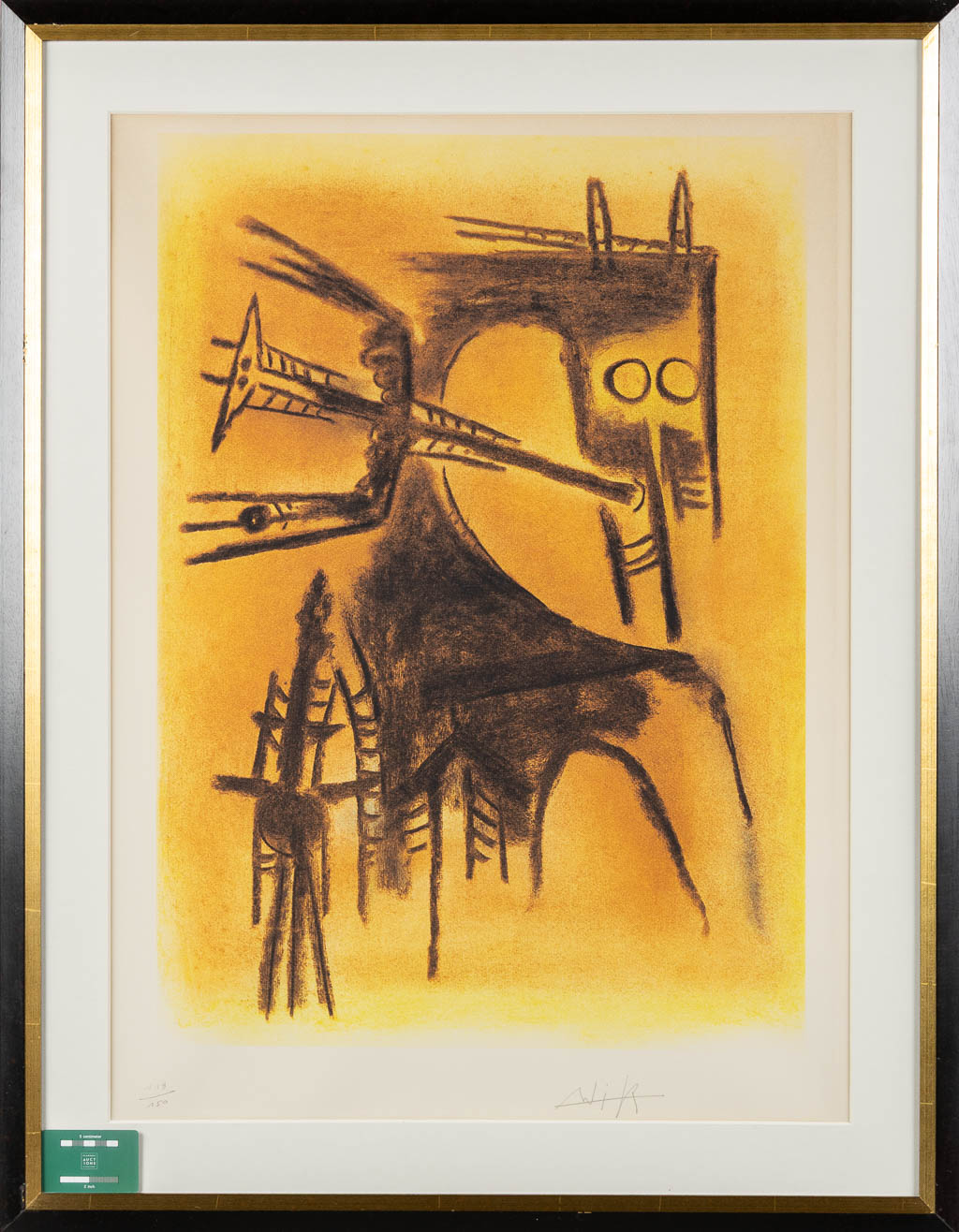Wifredo LAM (1902-1982) 'Two Lithographs' 118/150 (2x). (W:63 x H:87 cm) - Image 2 of 11