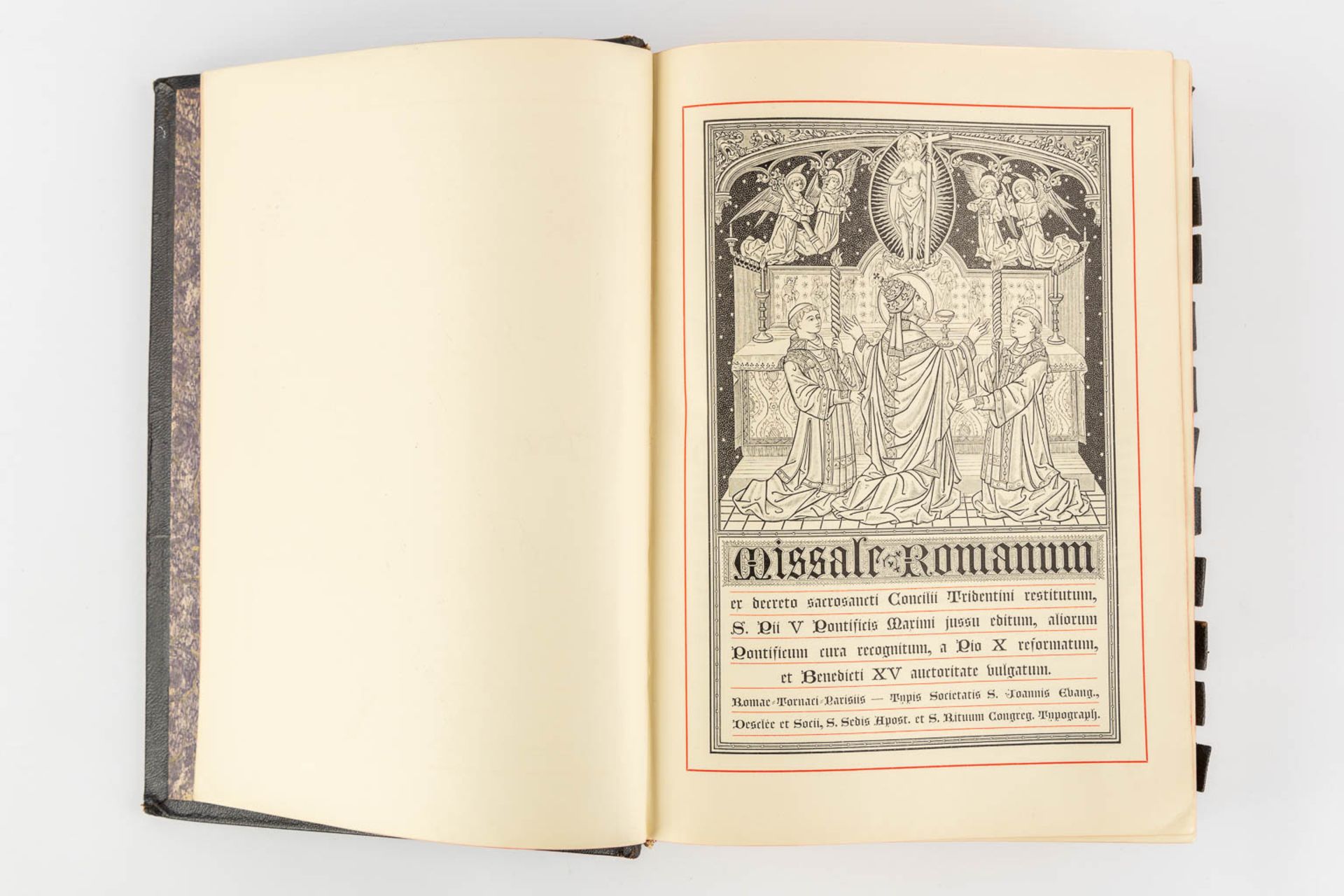 Two 'Missale Romanum' books. (W:23 x H:32 cm) - Bild 10 aus 11