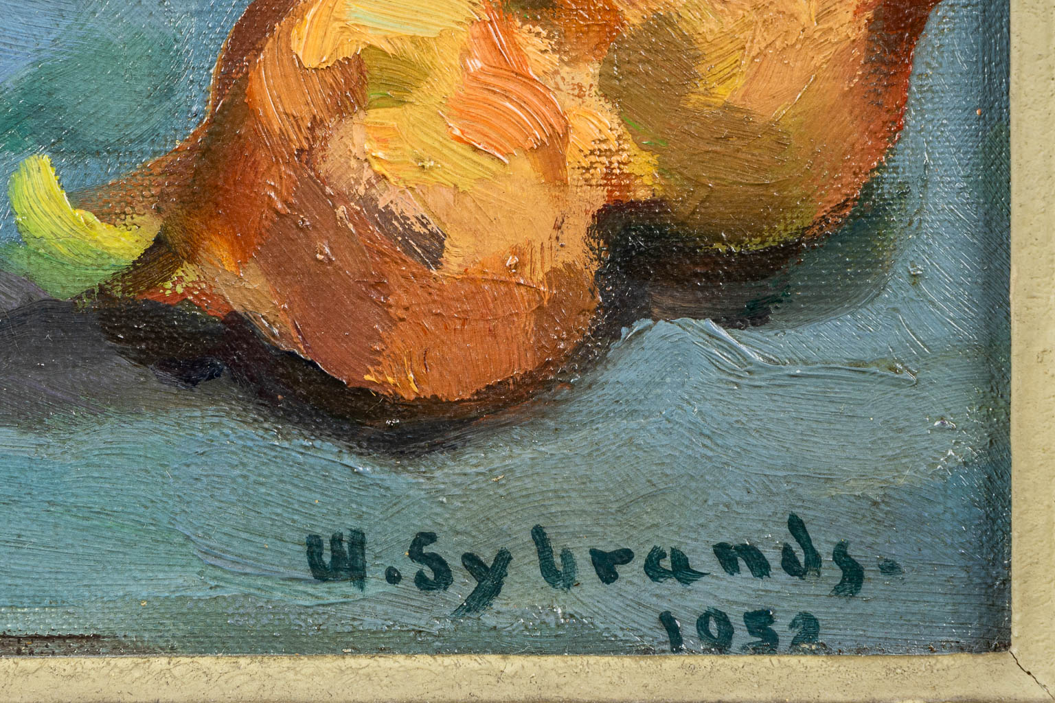 Wilfried SYBRANDS (1912-1991) 'Still life, two paintings'. (W:66 x H:56 cm) - Image 7 of 11