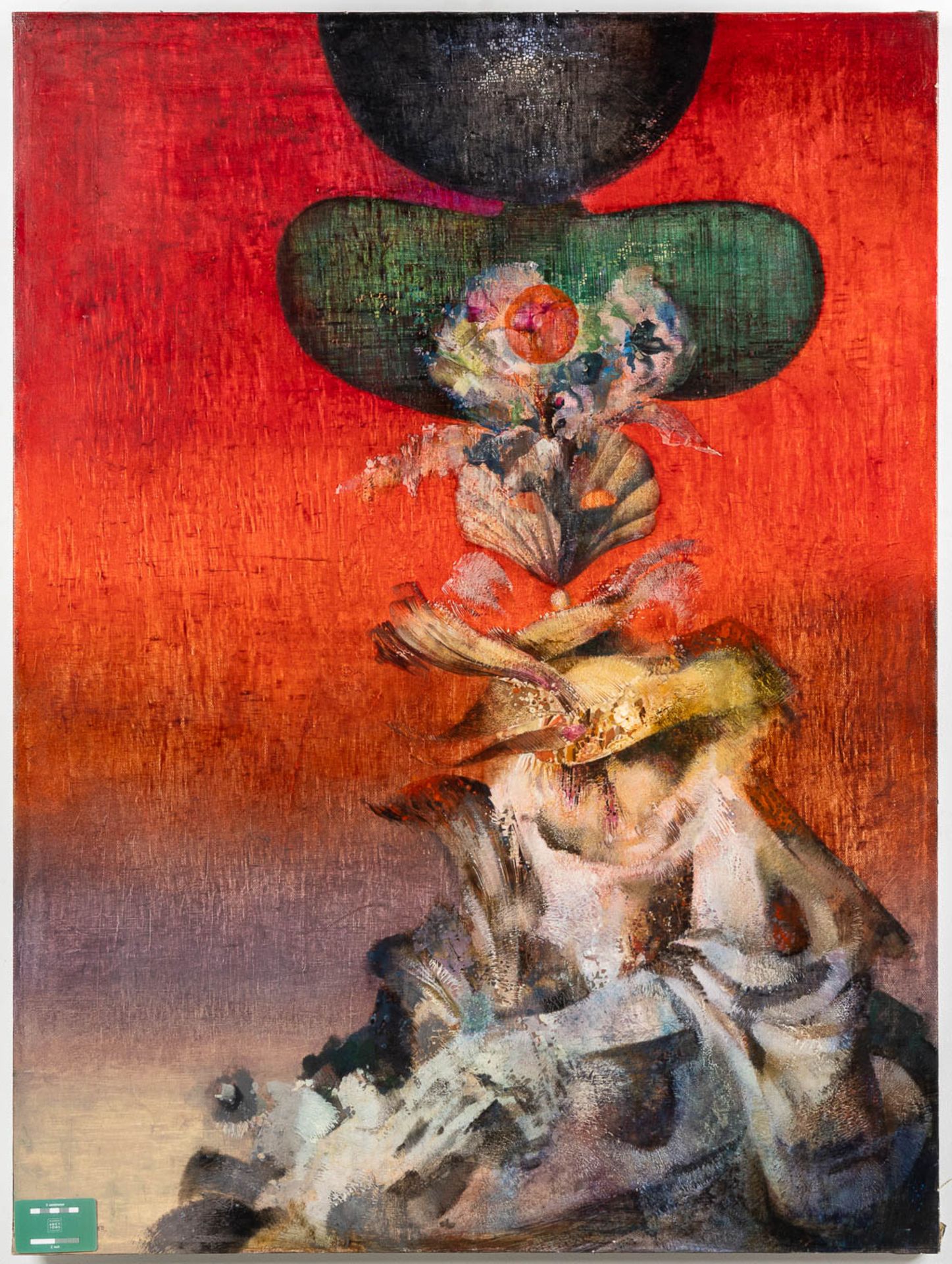 Pierre Willy DE MUYLDER (1921-2013) 'Iris'. (W:97 x H:130 cm) - Bild 2 aus 7