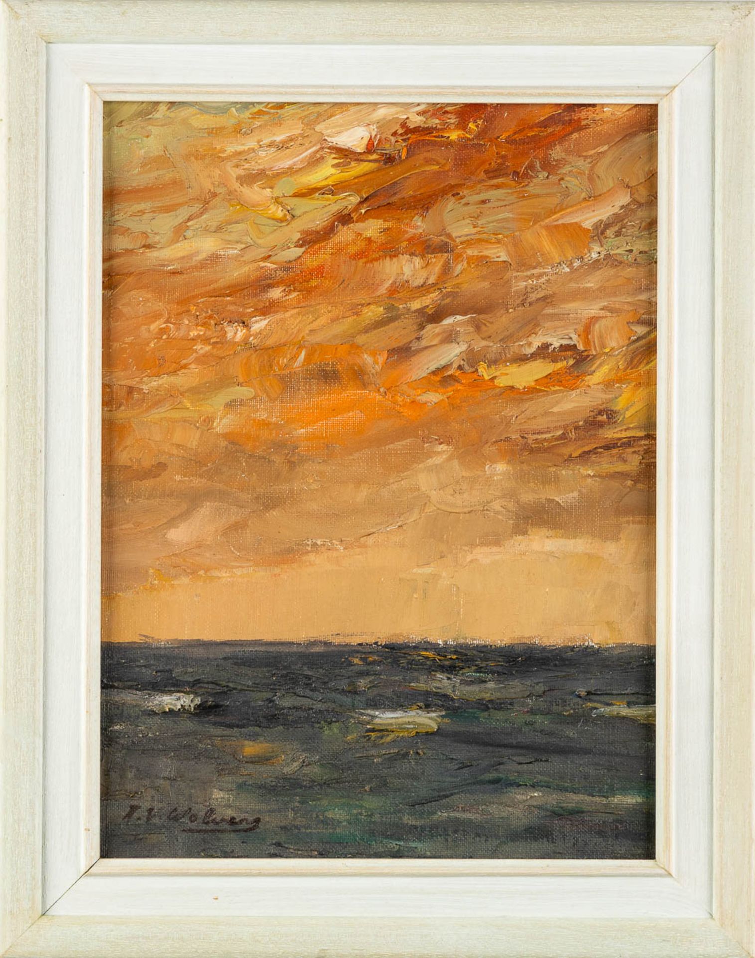 Henri Victor WOLVENS (1896-1977) 'Ocean view' (W:30 x H40 cm) - Image 3 of 5