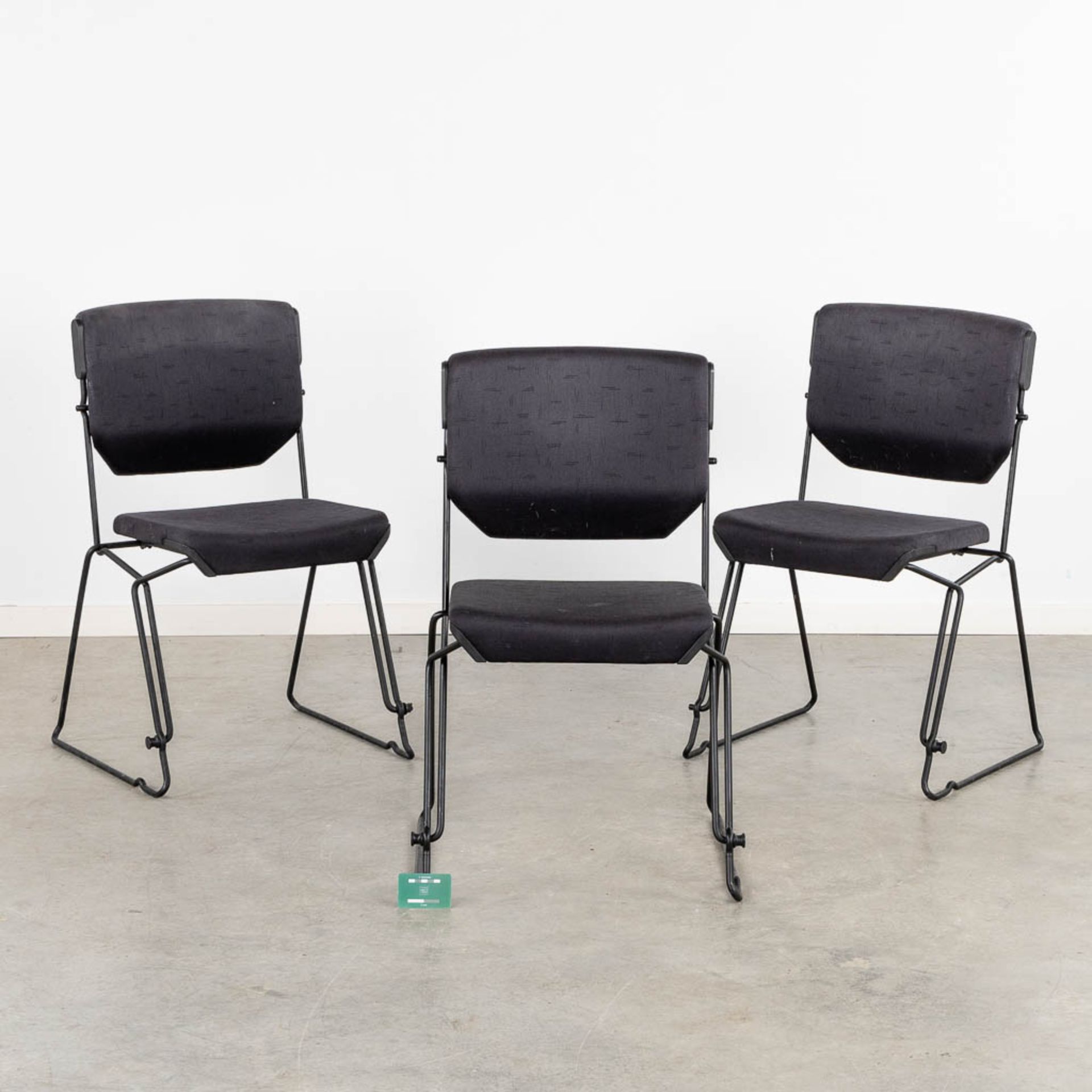 Albert STOLL (XX) Three Chairs, for Giroflex. (L:53 x W:53 x H:83 cm) - Image 2 of 11