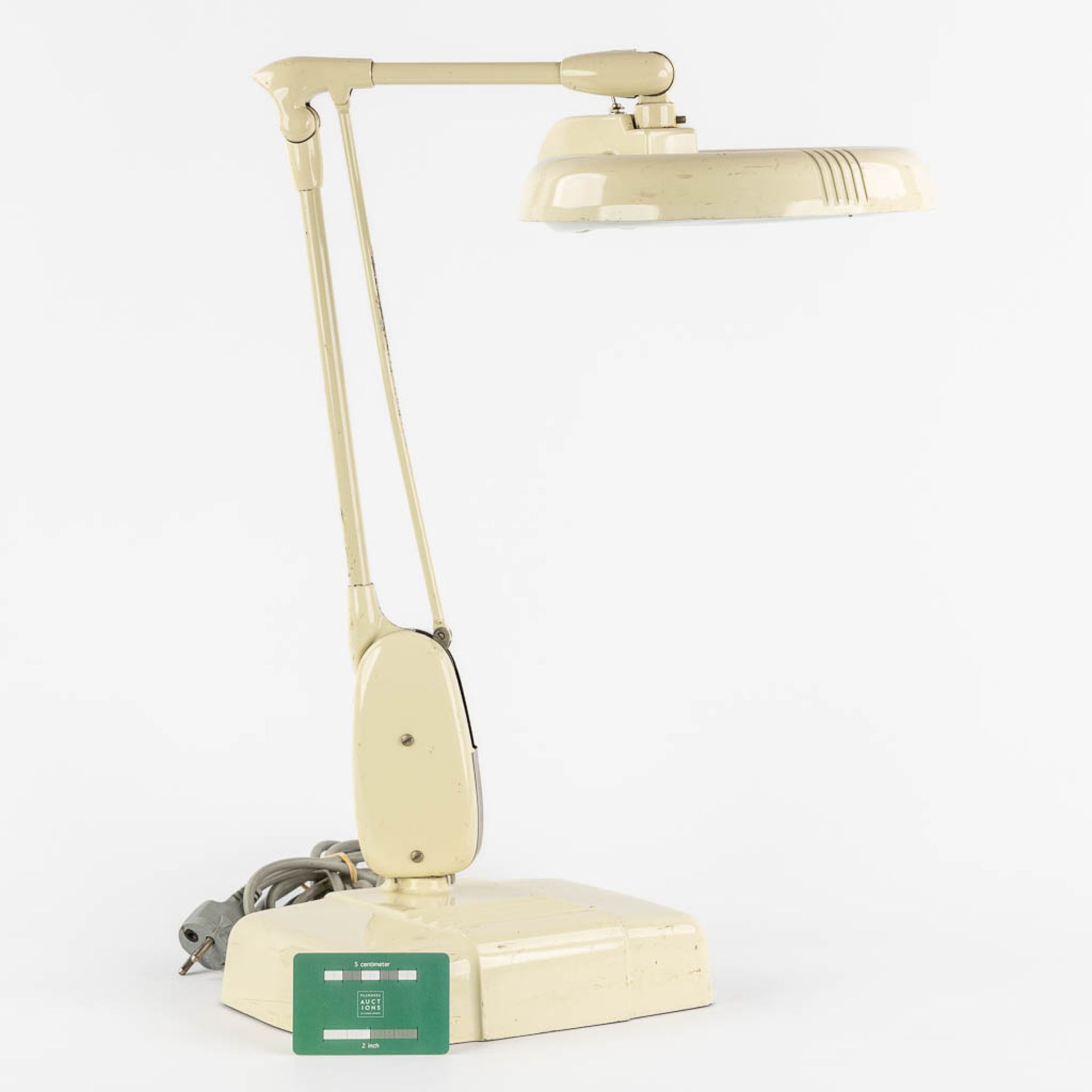 Dazor, M-1470, a mid-century reading/table lamp. (L:18 x W:26 x H:54 cm) - Image 2 of 13