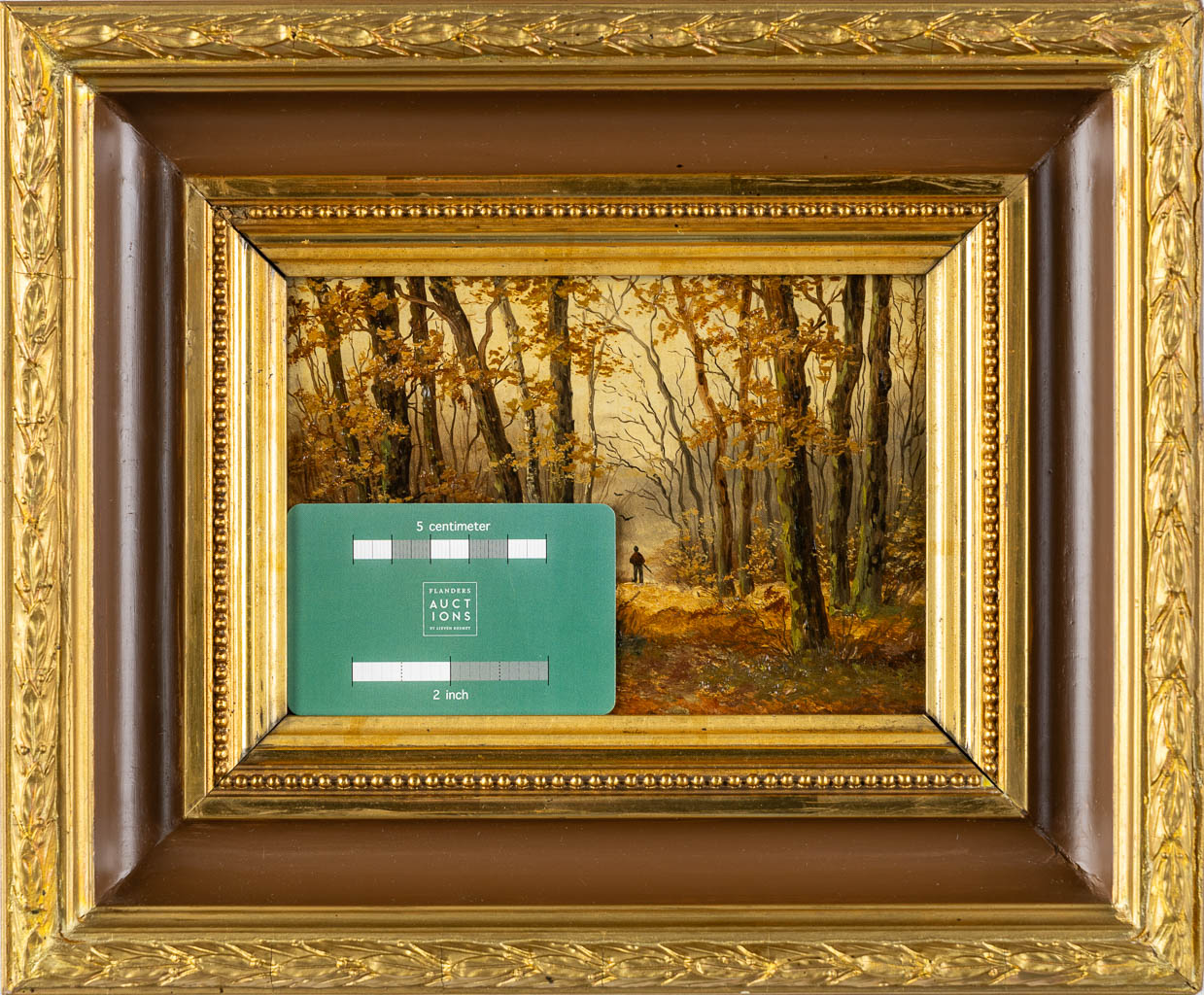 Zellie PLATTEAU (XIX) 'Forest View (2x)'. (W:17 x H:12 cm) - Image 2 of 12