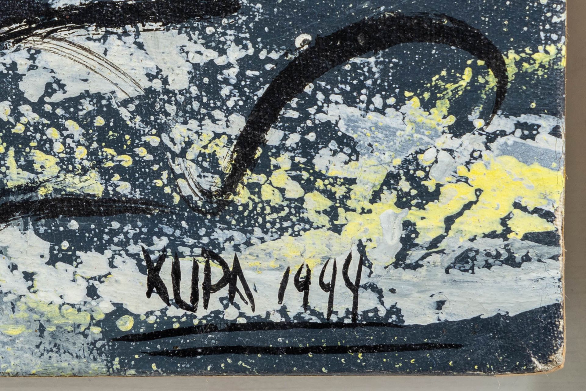 Asanda KUPA (1981)(attr.) 'Water Carriers'. (W:92 x H:78 cm) - Image 6 of 7
